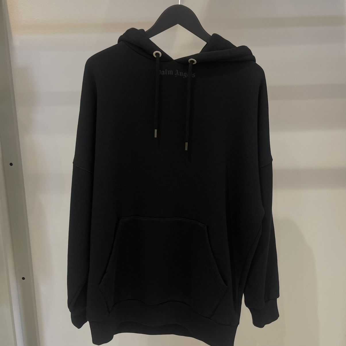 Palm Angels Palm Angels Logo Hoodie Black Size US M / EU 48-50 / 2 - 1 Thumbnail
