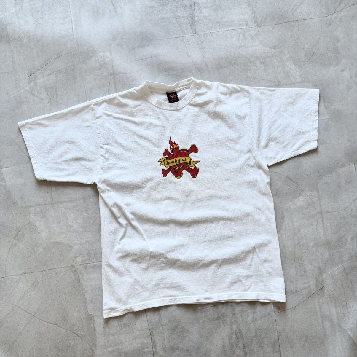 Vintage Hooligan Vibe Berlin Pit Bull Germany Football Fan T-Shirt Size US L / EU 52-54 / 3 - 2 Thumbnail