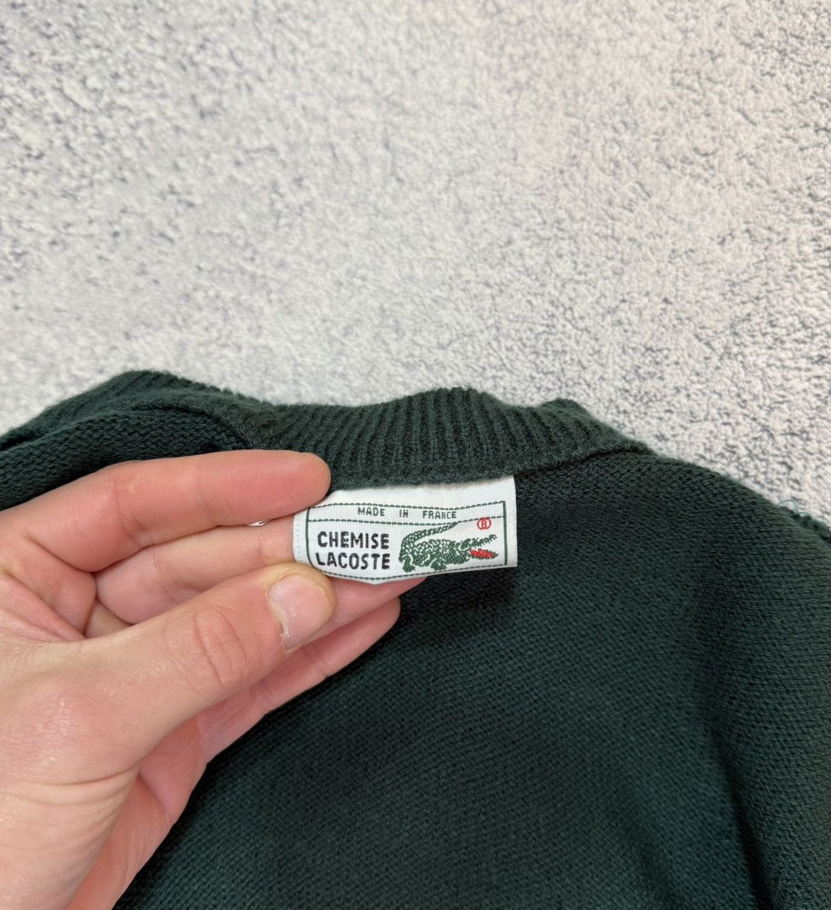 Lacoste Lacoste Chemise Vintage Green Sweater M Made in France Logo Size US M / EU 48-50 / 2 - 6 Thumbnail