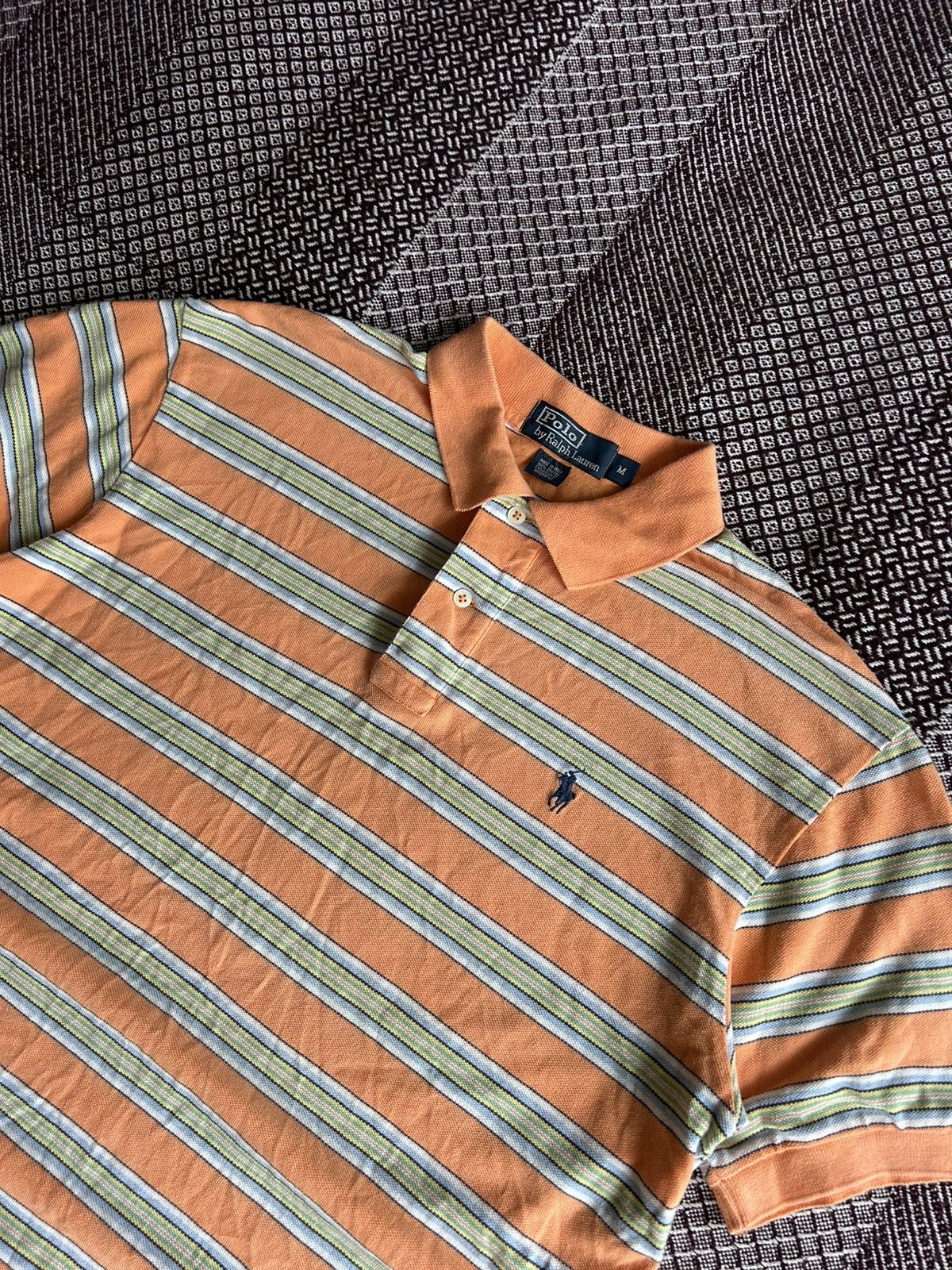 Polo Ralph Lauren Polo Ralph Lauren Striped T-shirt Polo Streetwear Style Sz M Size US M / EU 48-50 / 2 - 4 Thumbnail