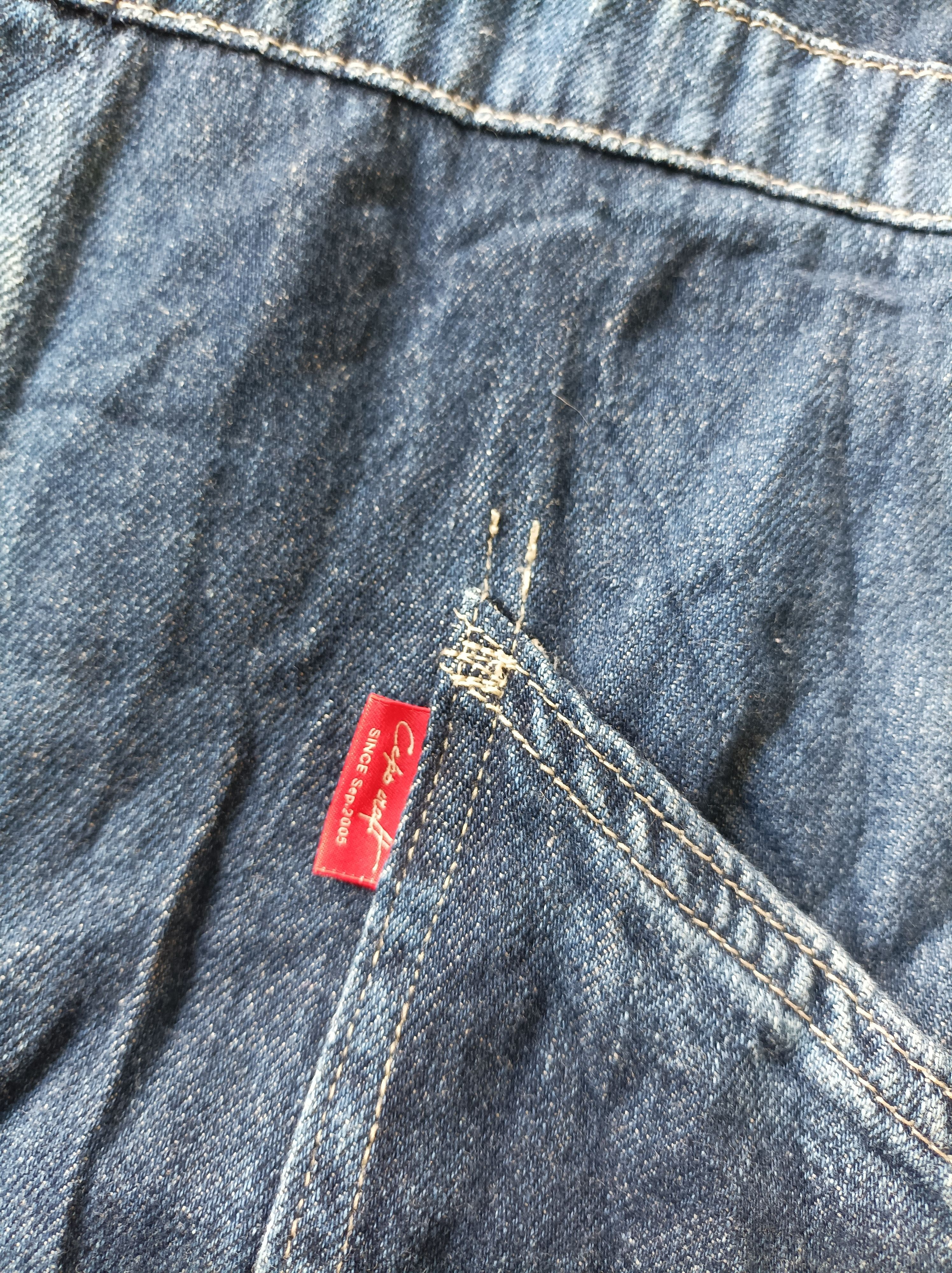Japanese Brand (J567) Cepo Long Denim Jean Jacket Japan M Size M / US 6-8 / IT 42-44 - 8 Thumbnail