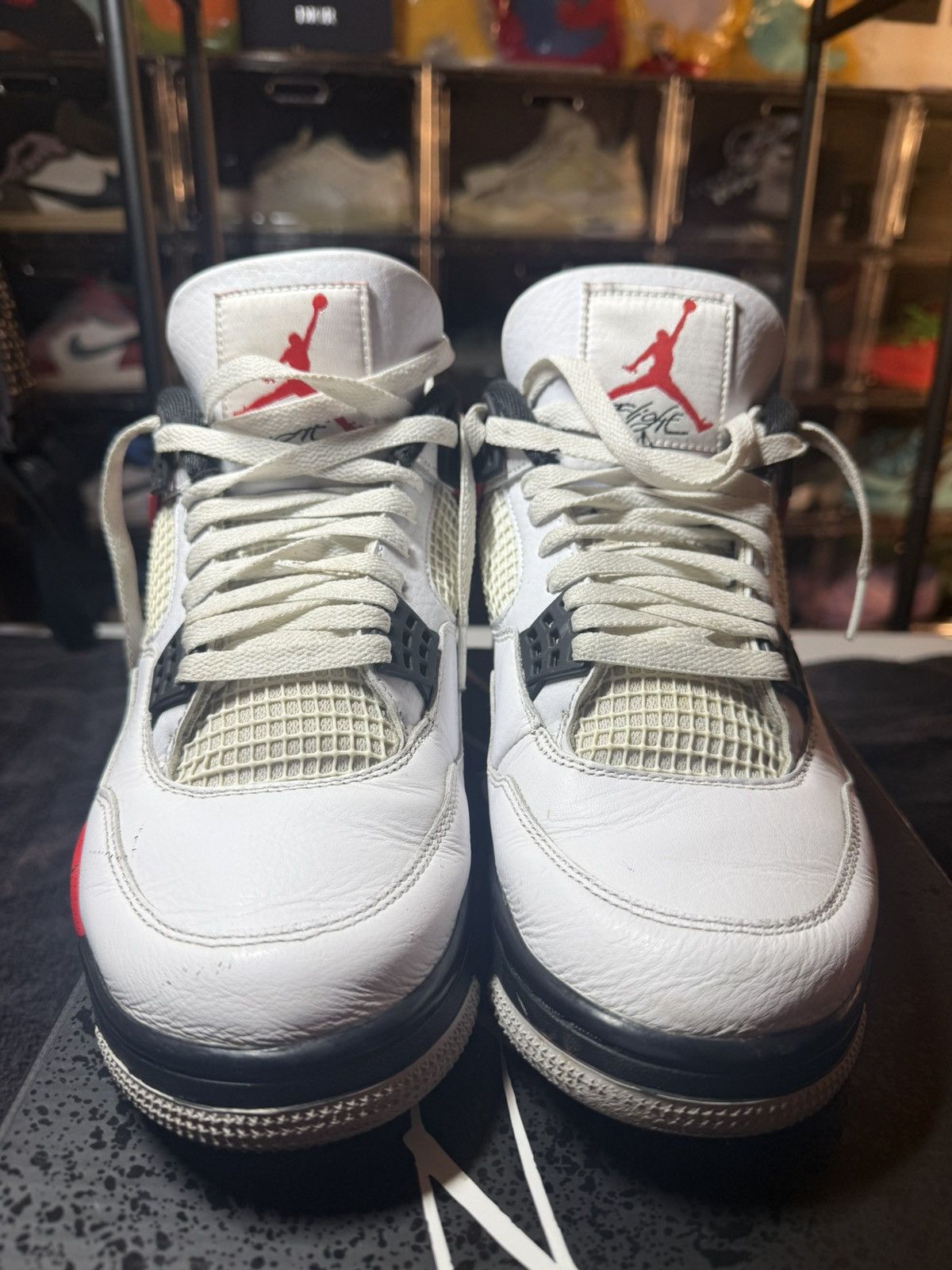 Jordan Brand Jordan 4 Red Cement Size US 10 / EU 43 - 4 Thumbnail