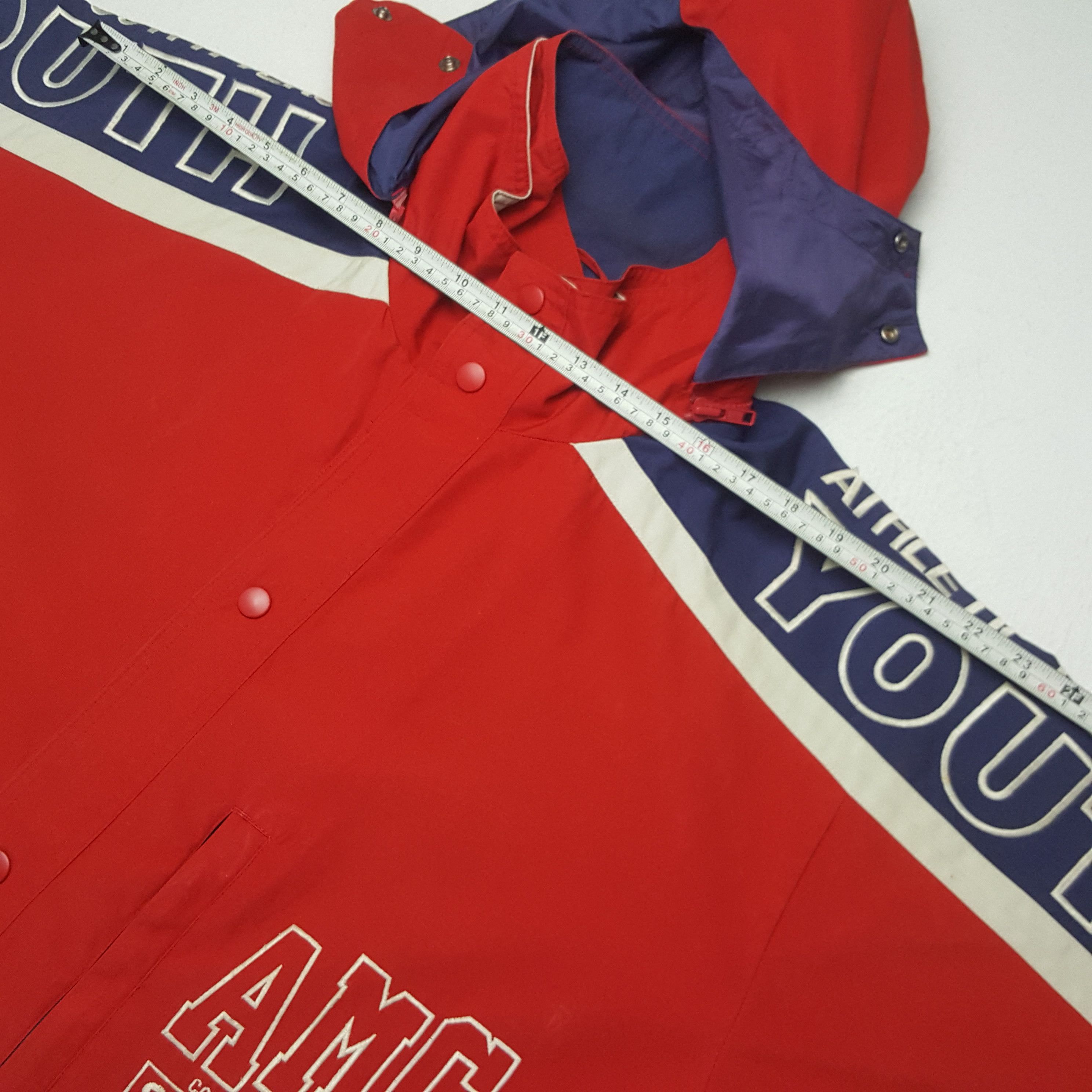Vintage Vintage Collins Field Athletic Dept Windbreaker Jacket Size US XL / EU 56 / 4 - 6 Thumbnail