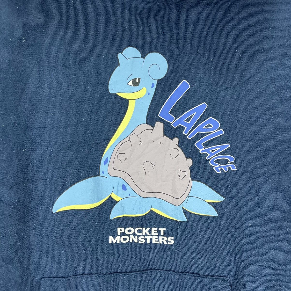 Pokemon LAPLACE LAPRAS Hoodie Pullover #1923/10 Size US L / EU 52-54 / 3 - 2 Thumbnail