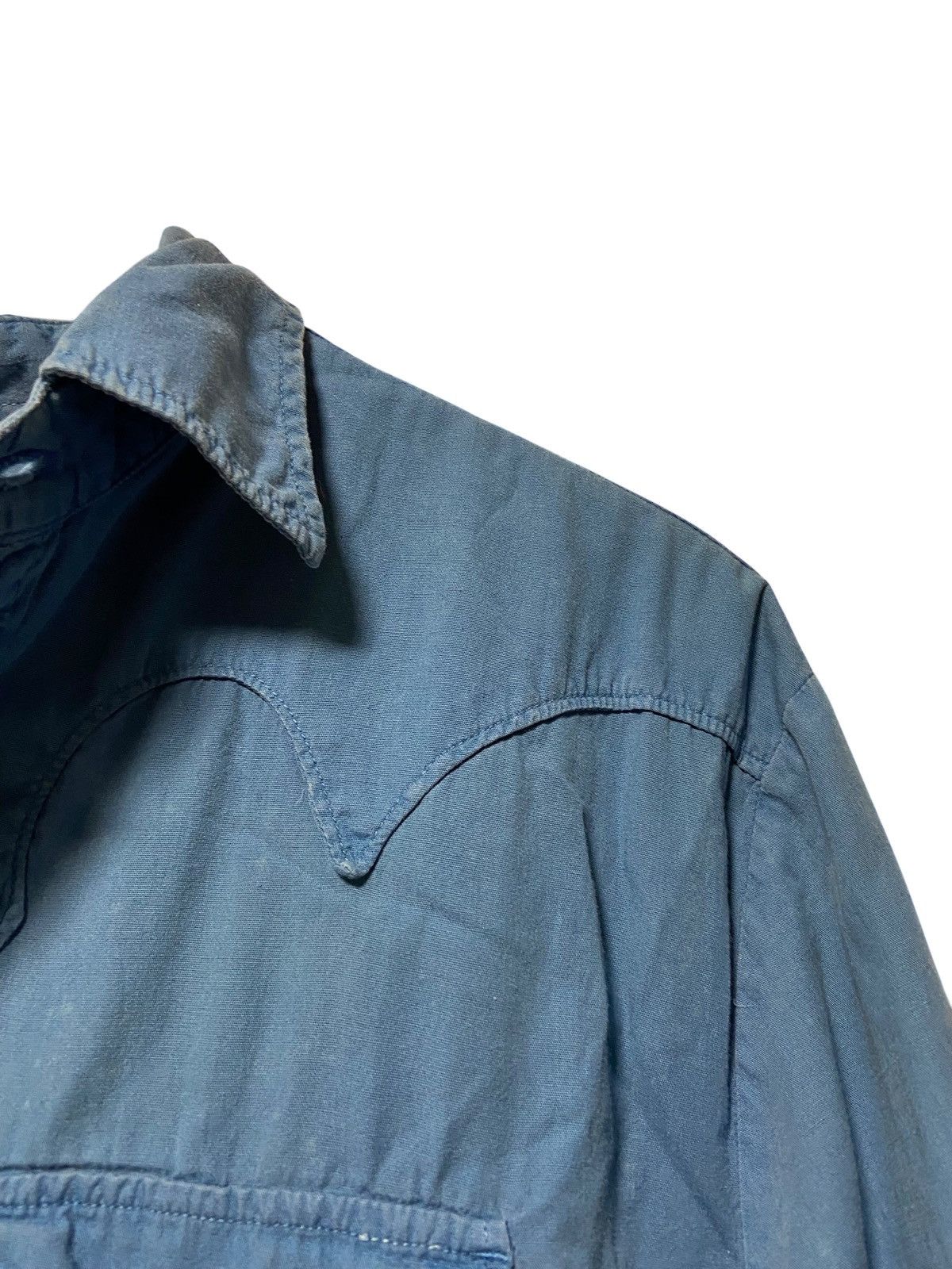 Diesel Vintage Diesel Western Pearl Snap Crazy Needle Shirt Size L Size US L / EU 52-54 / 3 - 6 Thumbnail