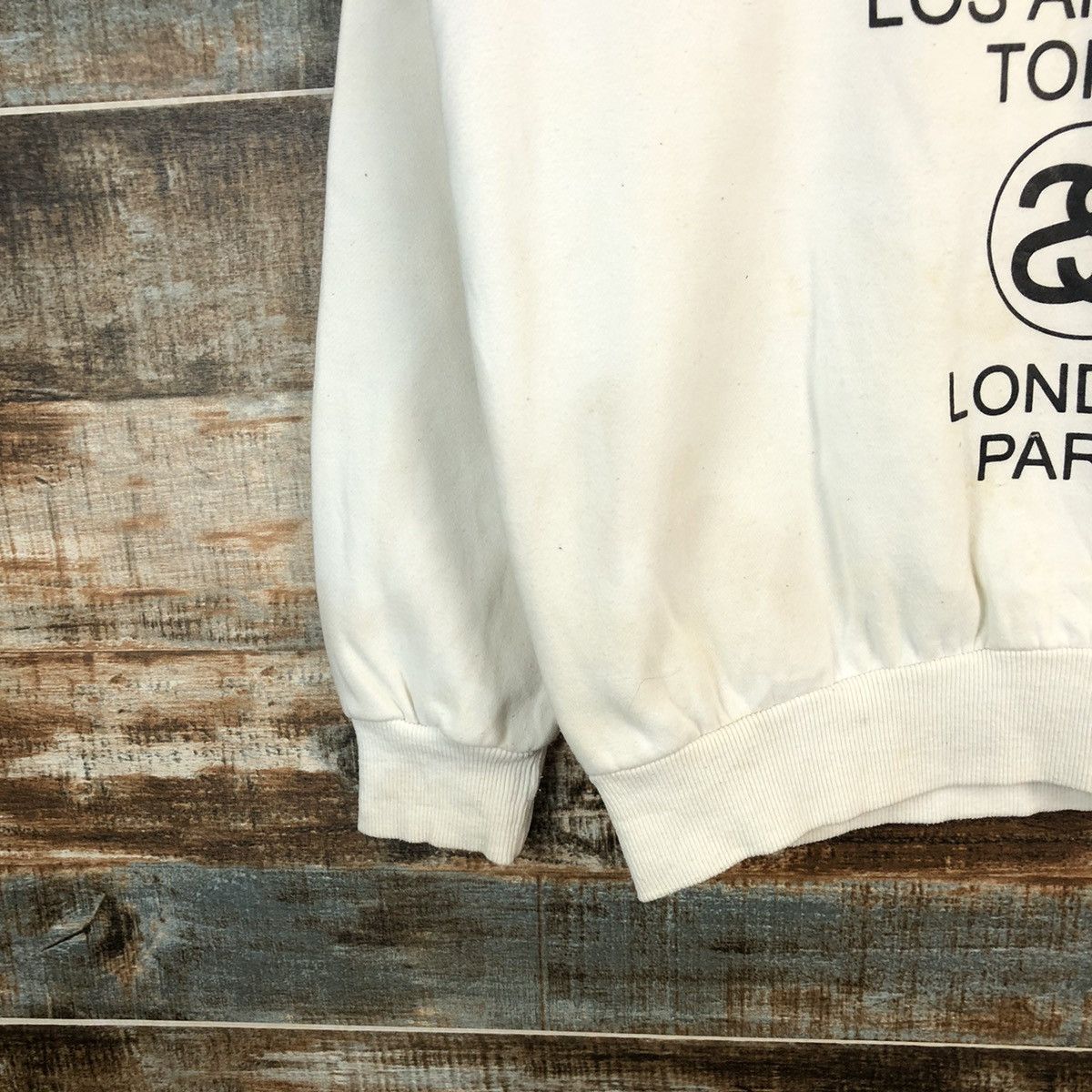 Stussy DL Stussy vintage White Sweatshirt #A1252 Size US S / EU 44-46 / 1 - 7 Thumbnail