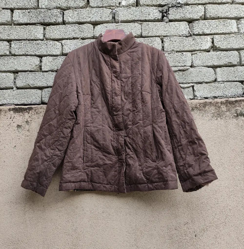 Burberry × Vintage BURBERRY NOVA CHECK VINTAGE REVERSIBLE DOWN JACKET Size US XS / EU 42 / 0 - 5 Thumbnail