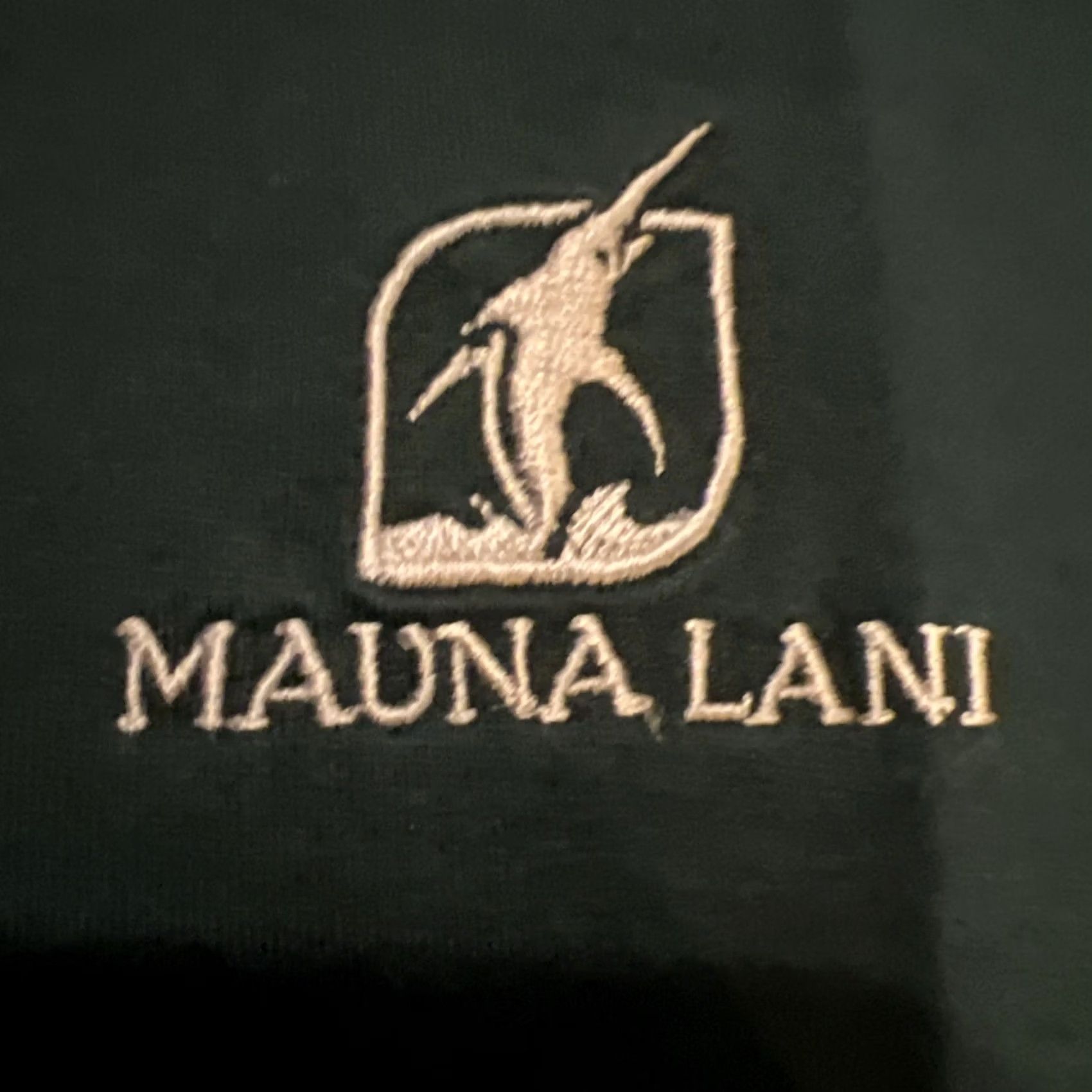 Vintage Mauna Lani Hotel Embroidered Logo Golf Course Polo Shirt 2XL Green PGA Aloha New Size US XXL / EU 58 / 5 - 3 Thumbnail