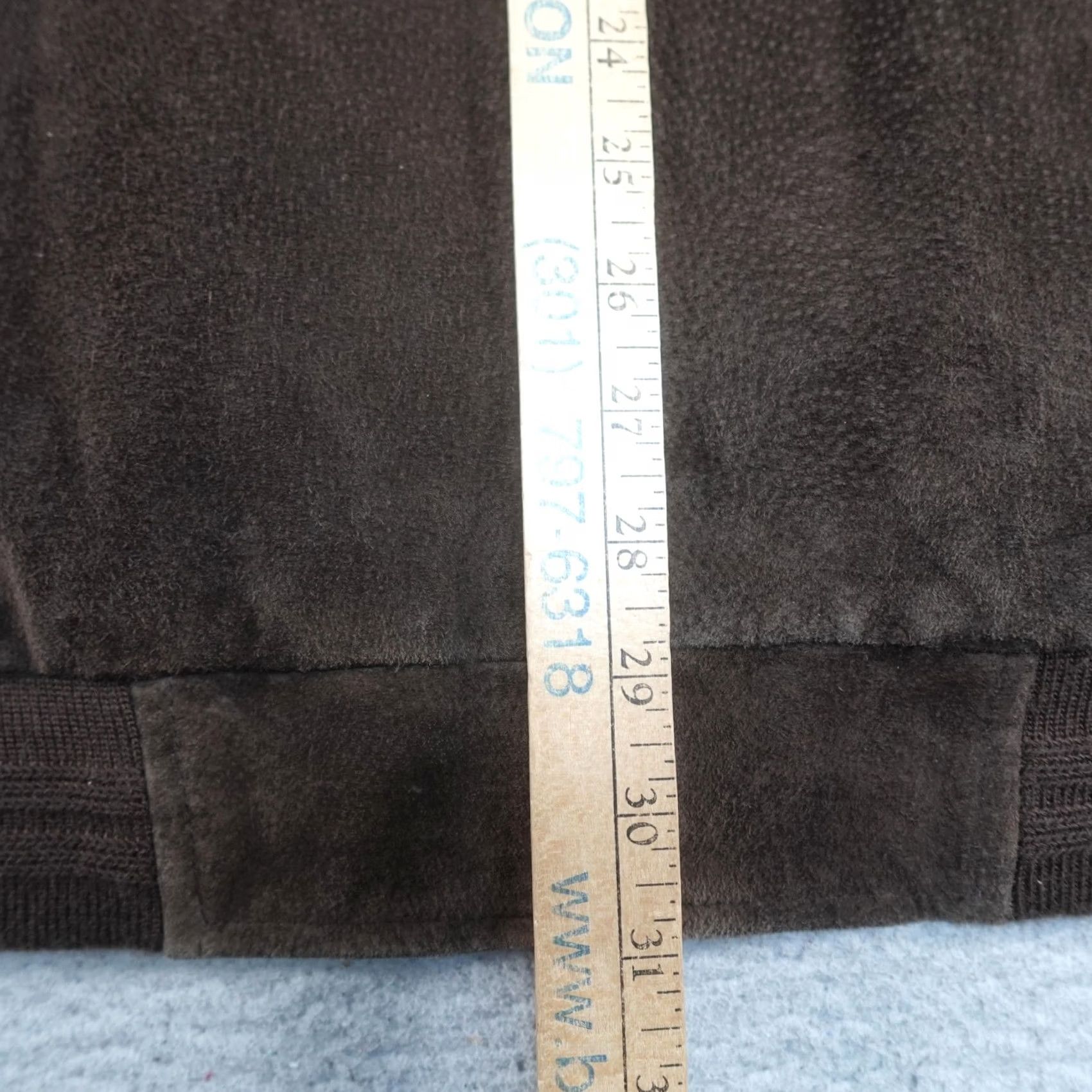Vintage VINTAGE John Ashford Leather Bomber Jacket Mens XLT Brown Flight Aviator Flyer Aviation Size US XL / EU 56 / 4 - 7 Thumbnail