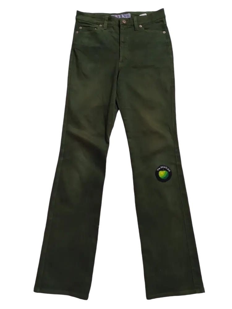 Japanese Brand NYF VULJEN Pants Nice Design The Beatles Apple Patch Size US 29 - 1 Thumbnail