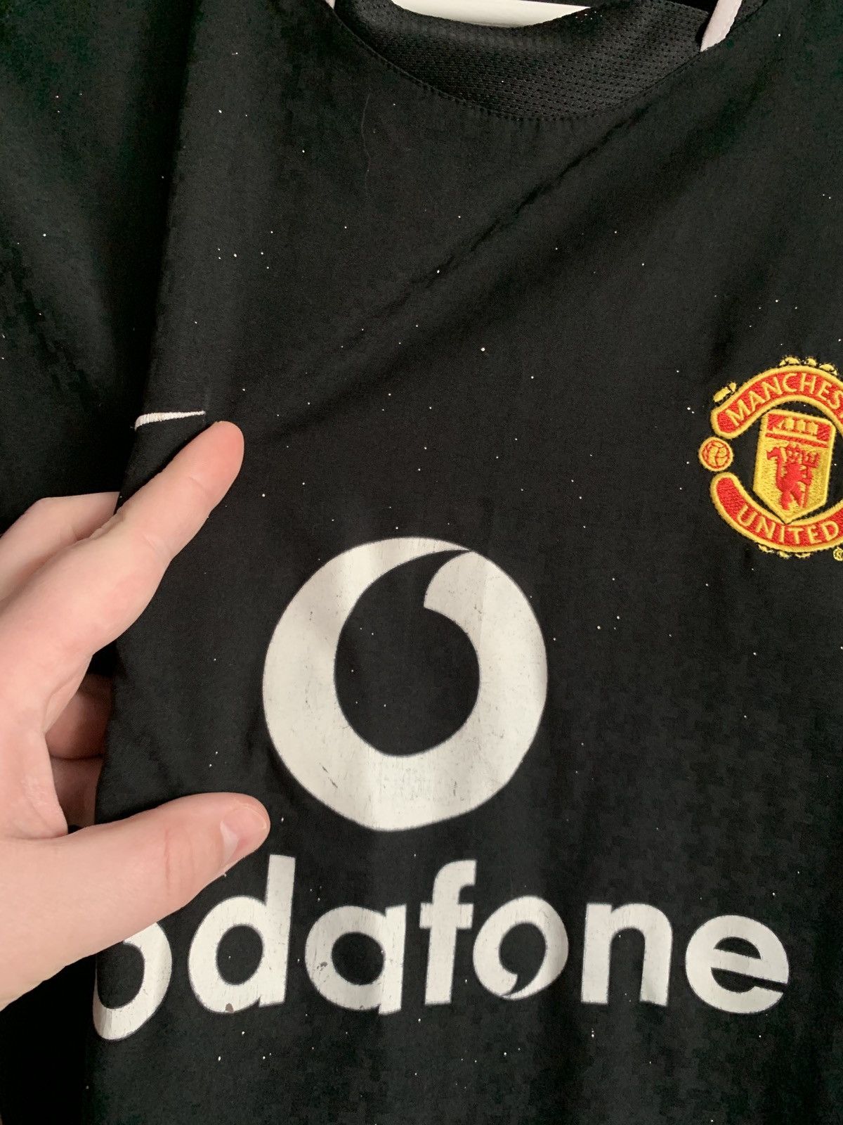 Vintage MANCHESTER UNITED 2003 AWAY SOCCER NIKE SHIRT JERSEY Retro Size US S / EU 44-46 / 1 - 5 Thumbnail