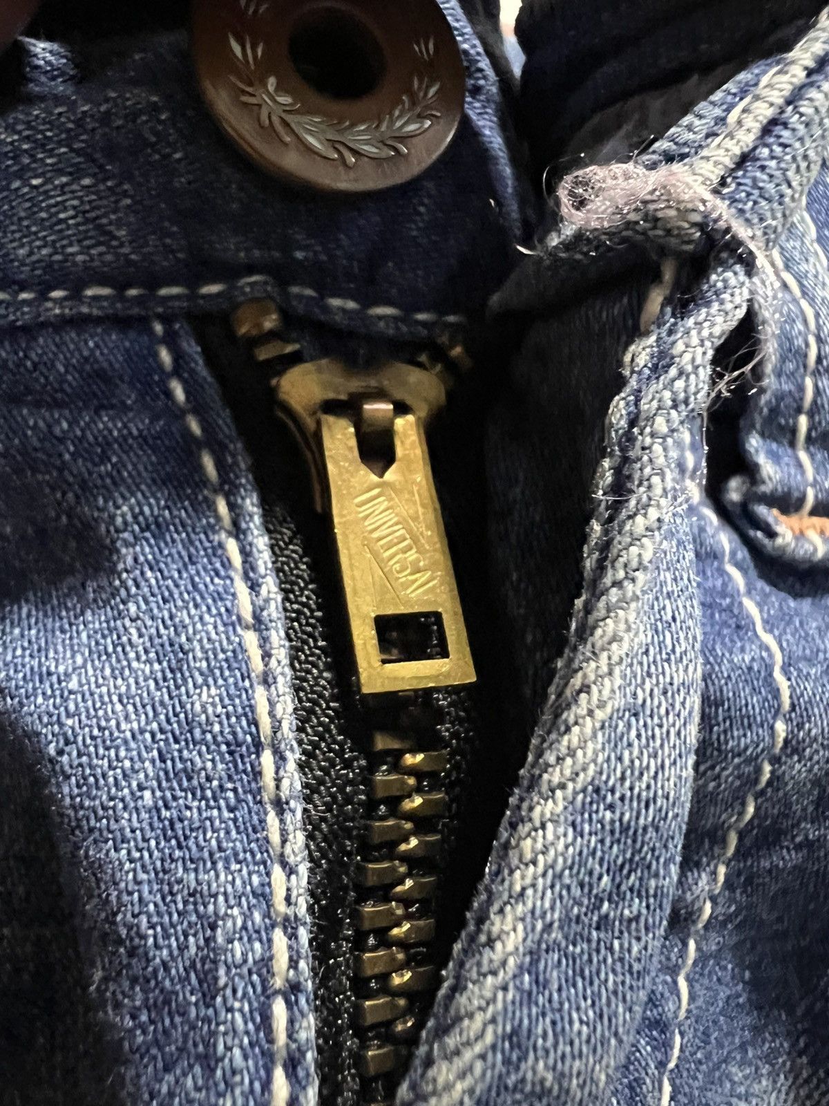 If Six Was Nine × Johnbull × KOJIMA GENES Vintage John Bull Worker Denim Pants Very Rare Size 28" / US 6 / IT 42 - 15 Thumbnail