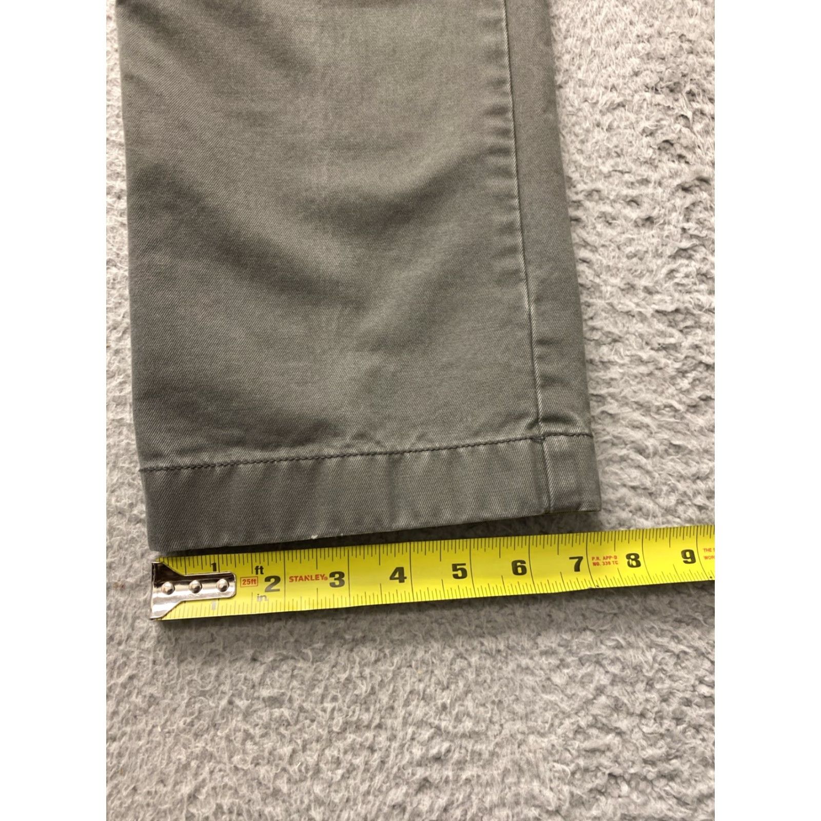 J.Crew VINTAGE J. Crew Men’s Slim Chino Pants 31x32 Green Cotton Tapered Casual Mens Size US 31 - 5 Thumbnail