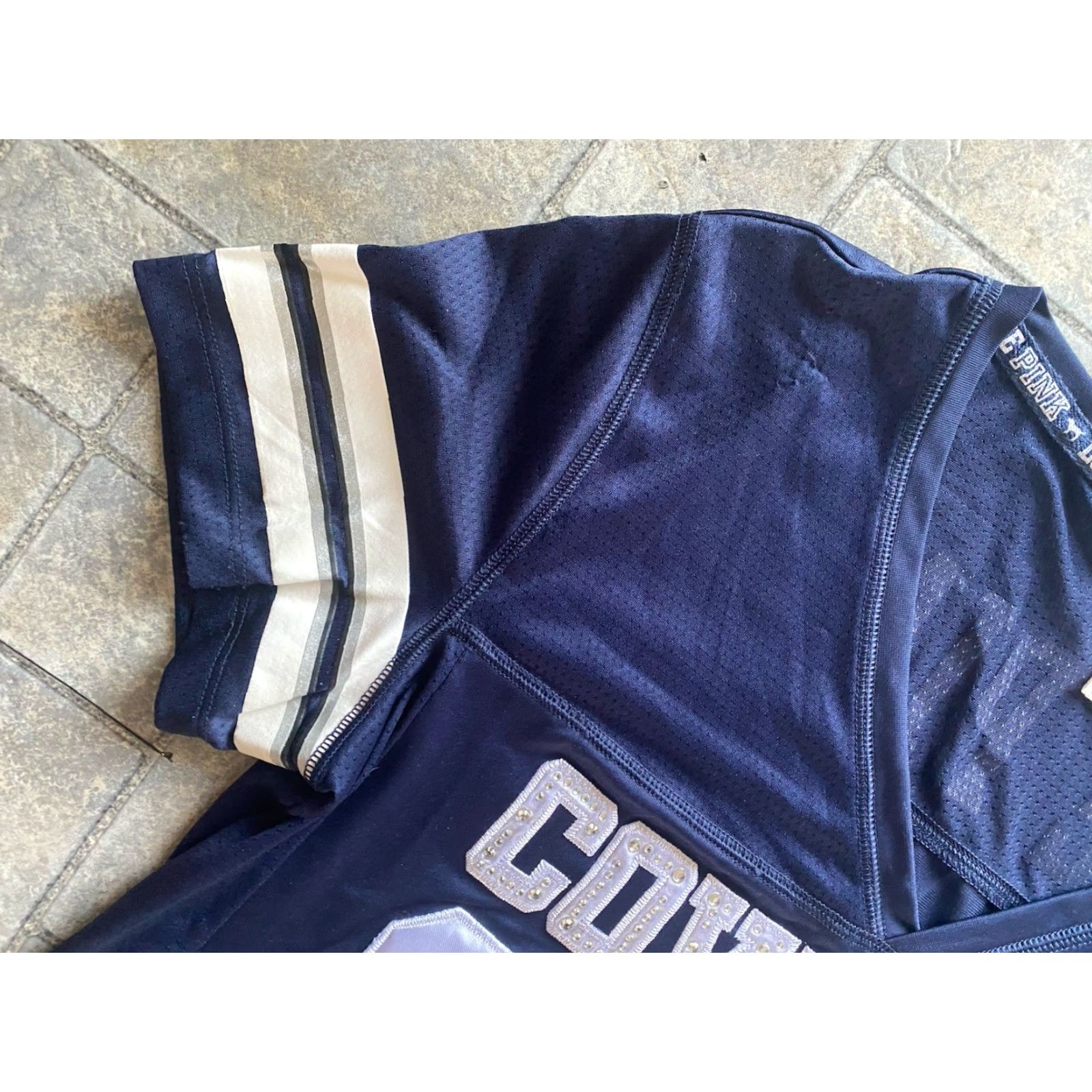 Pinko PINK 5th Ocean Dallas Cowboys Blue Jersey Shirt Women M Ocean Women’s M Dallas Cowboys Blue Jersey Shirt 60 #60 Size M / US 6-8 / IT 42-44 - 6 Thumbnail