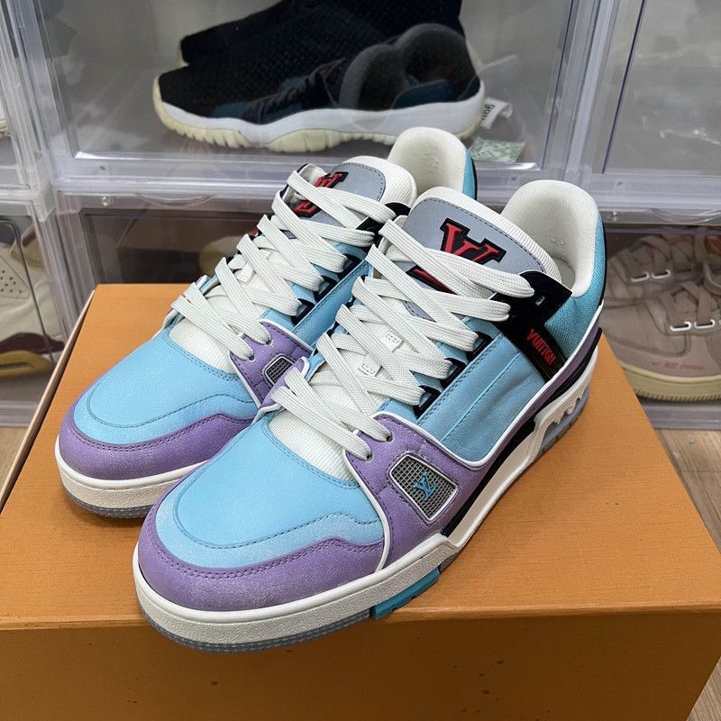 Louis Vuitton Louis Vuitton Trainer Low-Top Sneakers for Women -2505 Size US 9.5 / IT 39.5 - 1 Thumbnail