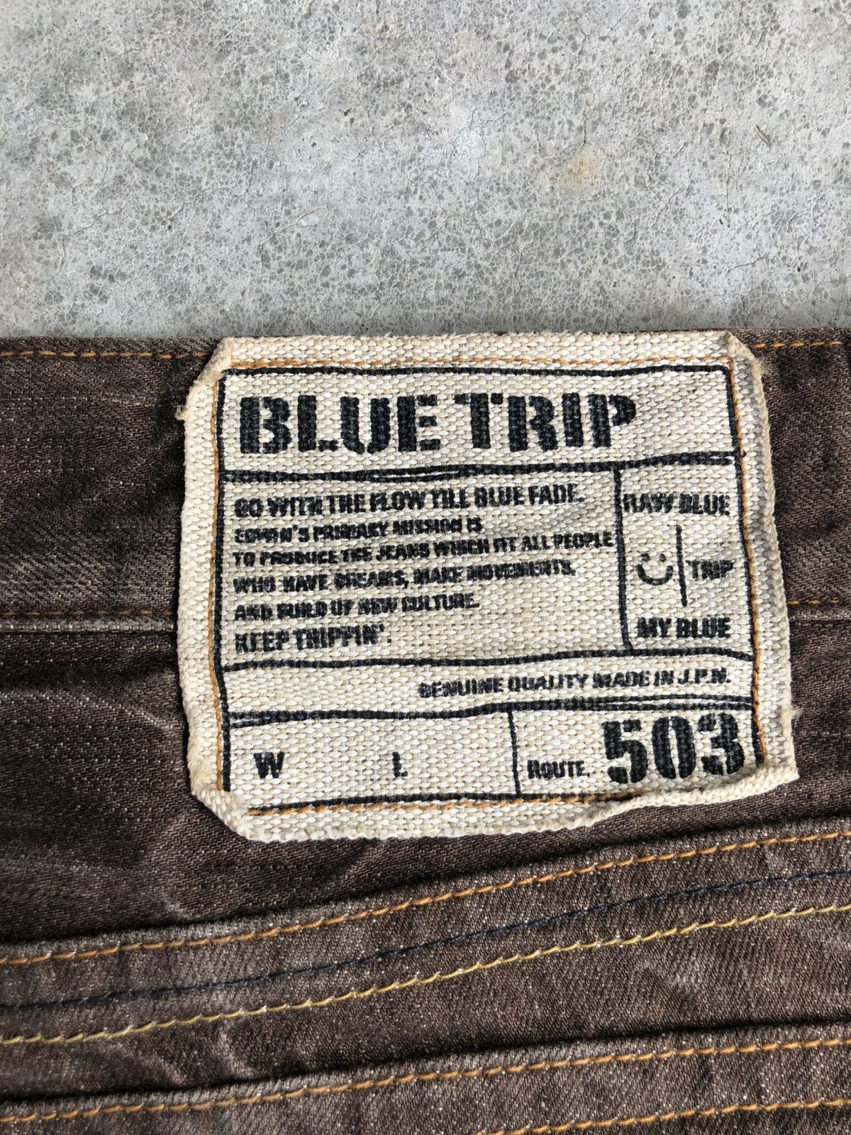 If Six Was Nine Japanese Edwin Flared Jeans Distressed Jeans Size US 34 / EU 50 - 18 Thumbnail