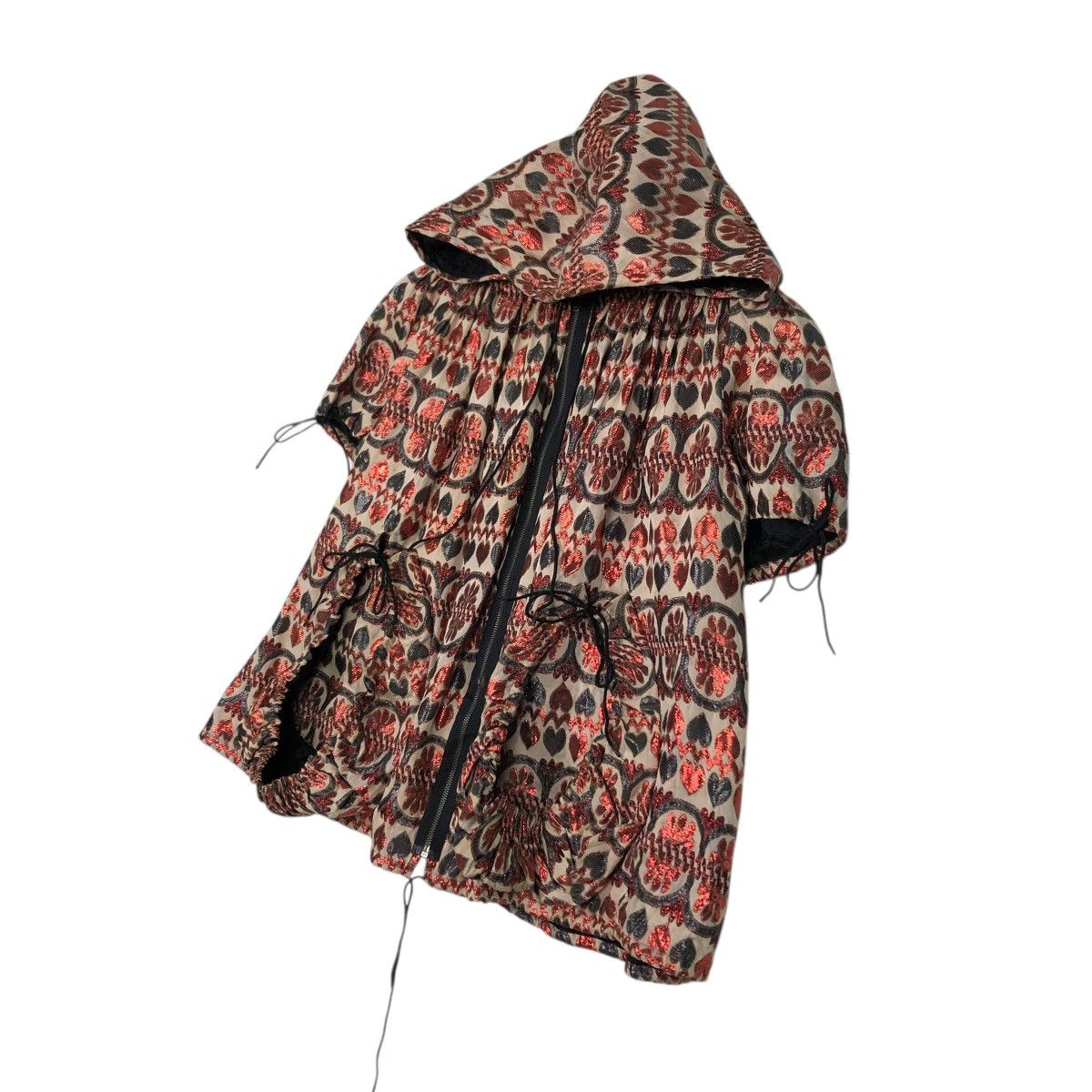 Anna Sui 🔥QUILTED TWEED JACKET DESIGN HOODIE ANNA SUI Size M / US 6-8 / IT 42-44 - 4 Thumbnail