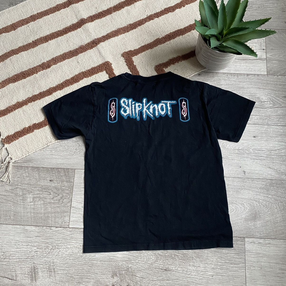 Band Tees AWESOME SLIPKNOT BAND 90s PARTICIPANTS BOXY T SHIRT Size US M / EU 48-50 / 2 - 2 Thumbnail