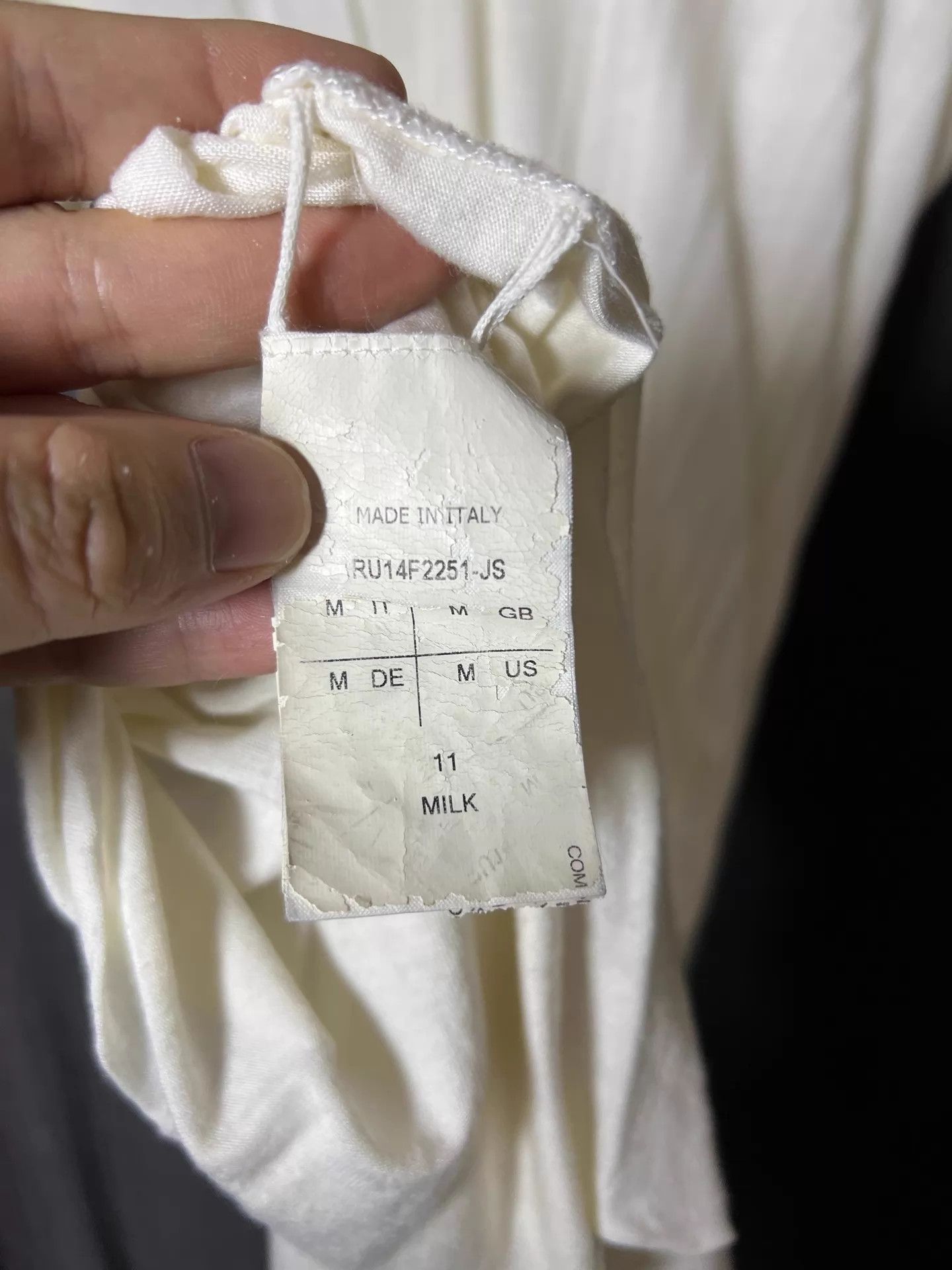Rick Owens Rick Owens 14fw Mainline Classic Short Sleeve Base Layer M Size M / US 6-8 / IT 42-44 - 5 Thumbnail