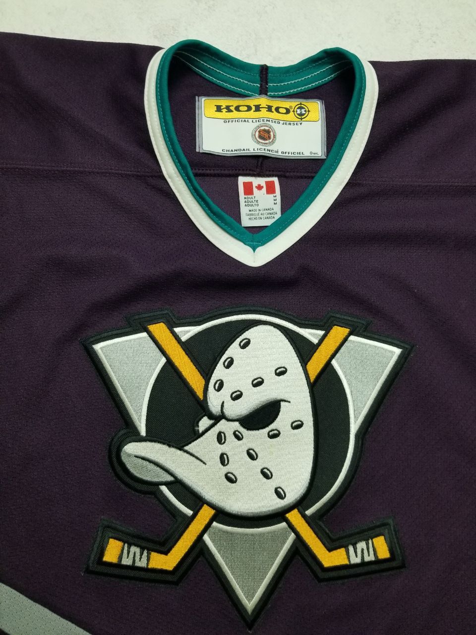 Koho Vintage NHL Koho Anaheim Mighty Ducks Hockey Jersey Size US M / EU 48-50 / 2 - 14 Thumbnail