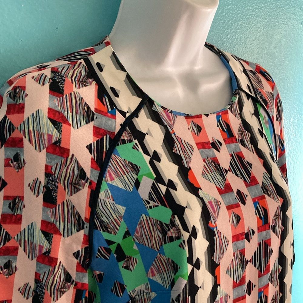 Peter Pilotto Peter Pilotto Colorful Spring Sheath Dress US Size 6 UK Size Size M / US 6-8 / IT 42-44 - 2 Thumbnail