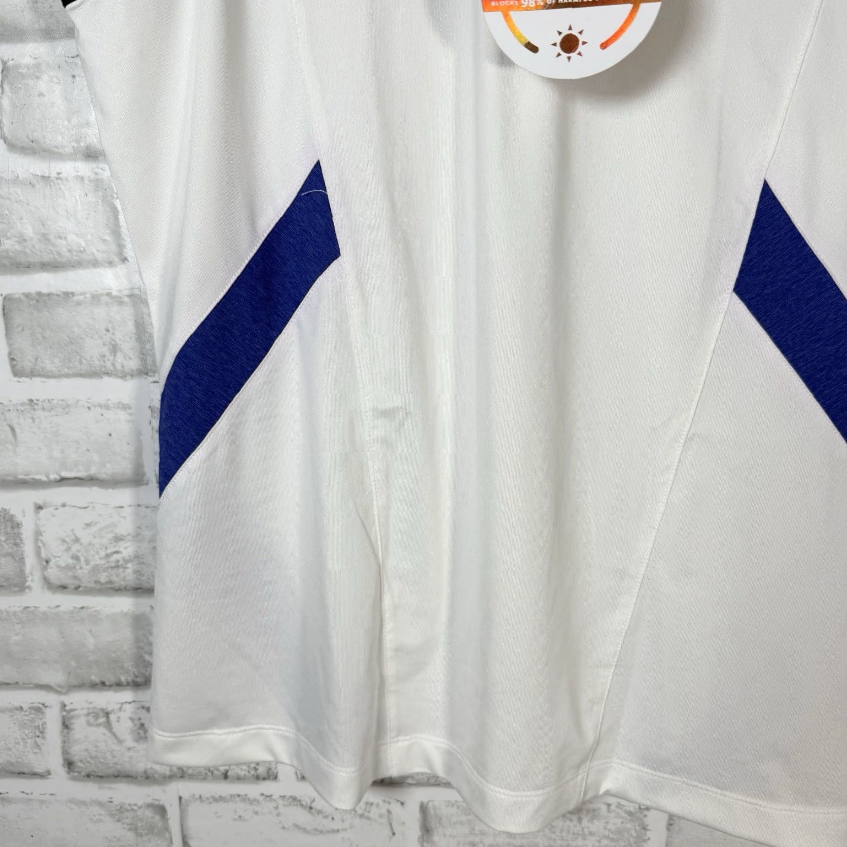 Vintage VINTAGE Tail Women’s Half Zip Athletic Shirt L White UPF 50 Activewear Size L / US 10 / IT 46 - 3 Thumbnail