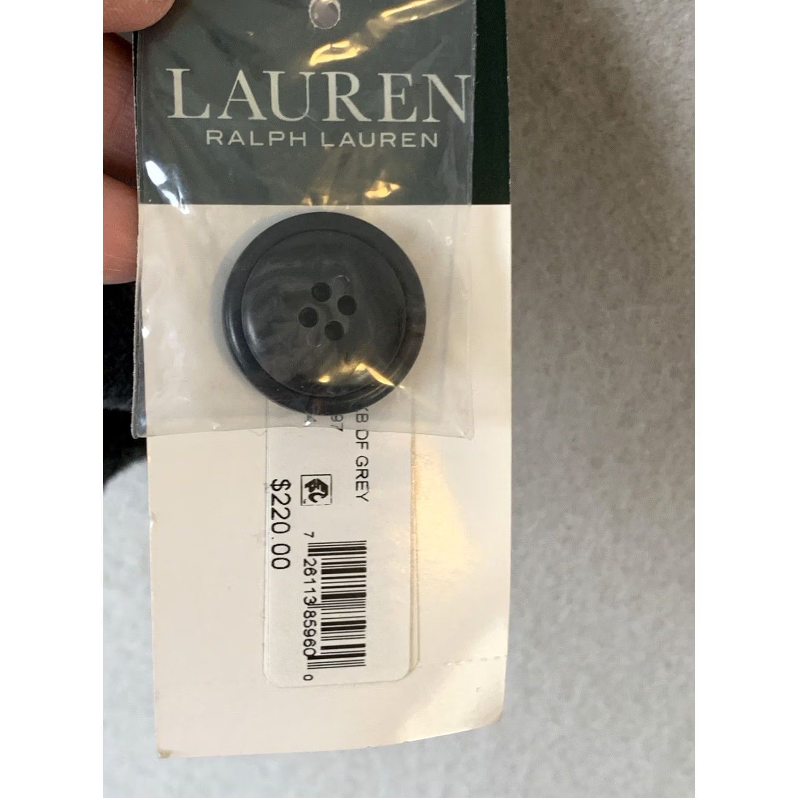 Ralph Lauren Lauren Ralph Coat Womens 14 Gray Reefer Wool Blend Office Siren NWT Size XL / US 12-14 / IT 48-50 - 7 Thumbnail