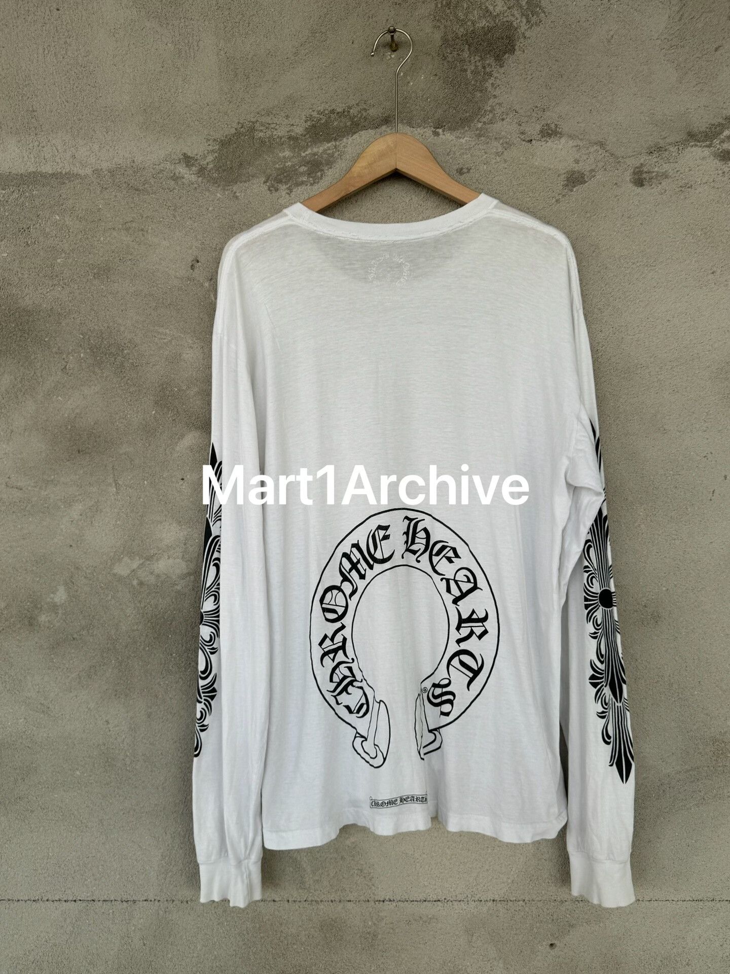 Chrome Hearts Chrome Hearts Horseshoe Flower Long-Sleeve Size US XL / EU 56 / 4 - 1 Thumbnail