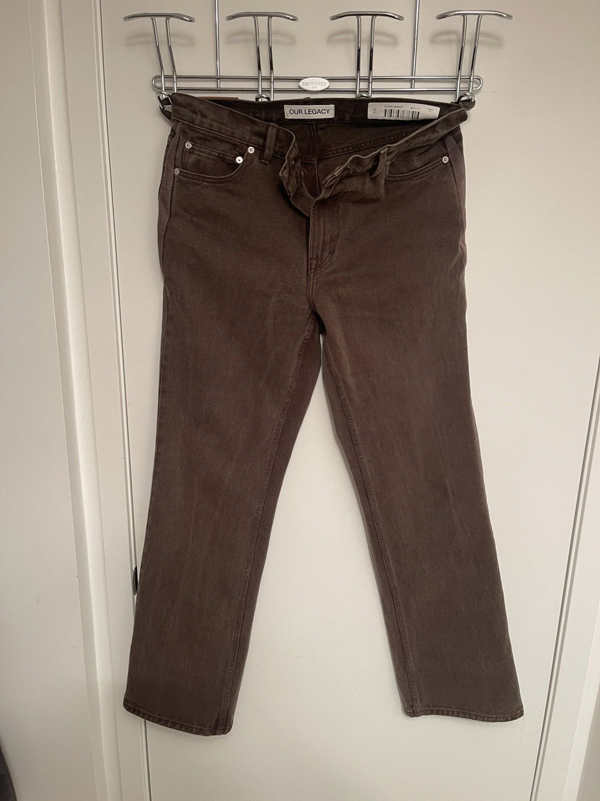 Our Legacy Our Legacy 70s Cut (Bootcut) 32 waist Choco Overdye Size US 32 / EU 48 - 3 Thumbnail