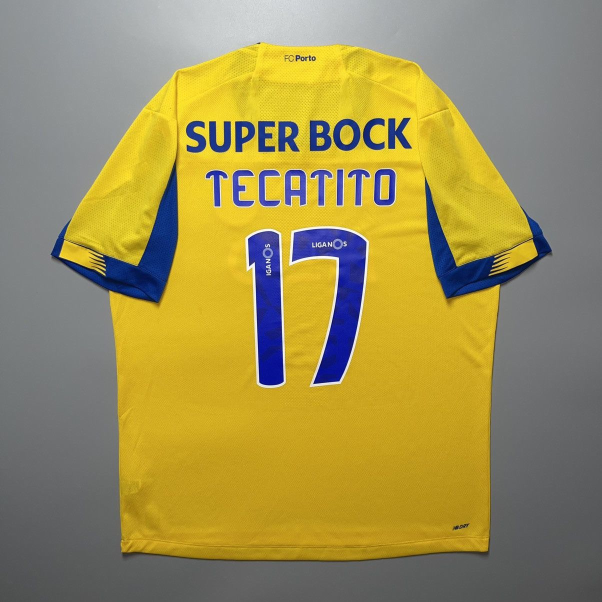 New Balance PORTO NEW BALANCE 2019/2020 FOOTBALL AWAY JERSEY #17 CORONA Size US XL / EU 56 / 4 - 1 Thumbnail