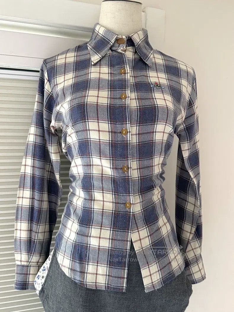 Vivienne Westwood Vivienne Westwood Plaid shirt Size M / US 6-8 / IT 42-44 - 5 Thumbnail