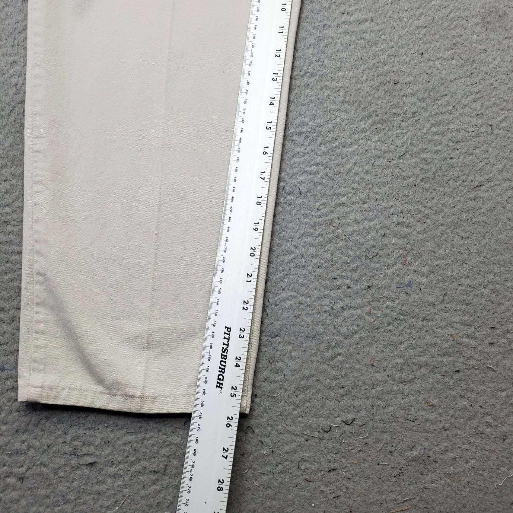Eddie Bauer Eddie Bauer Jeans Womens 14 Tan Denim 5-Pocket Straight Fit Low Rise 5-Pocket Denim Jeans Womens Size 14 Tan Eddie Bauer Size 36" / US 14 / IT 50 - 4 Thumbnail