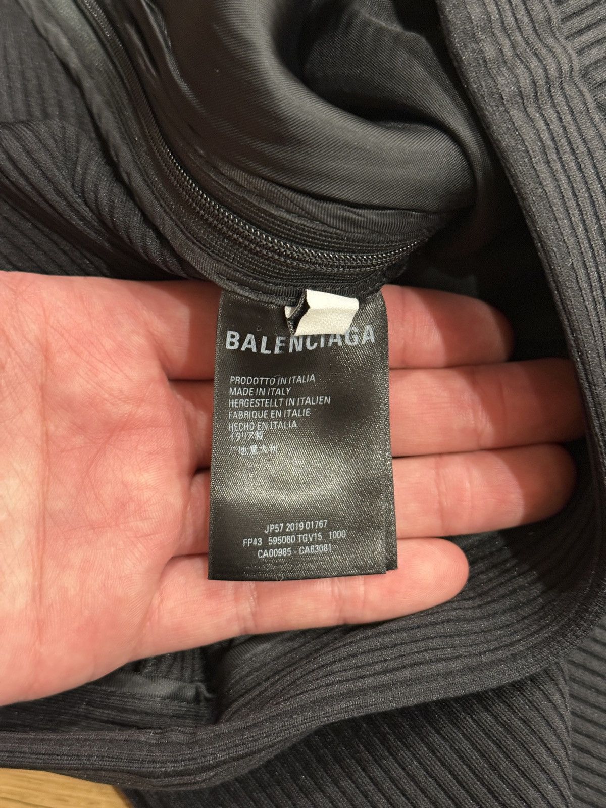 Balenciaga Ribbed Palazzo Pants Size US 30 / EU 46 - 4 Thumbnail