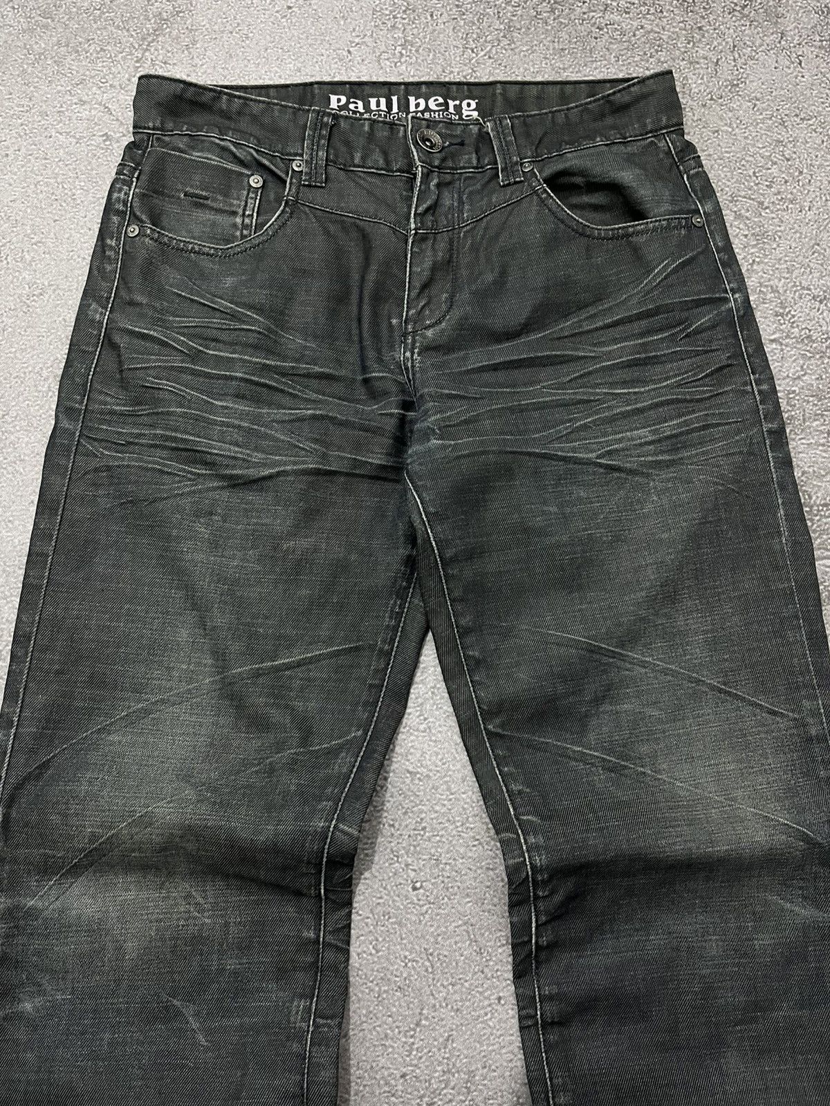 Japanese Brand Paul Berg Flared Denim Tornado Mart denim Style Size US 31 - 2 Thumbnail
