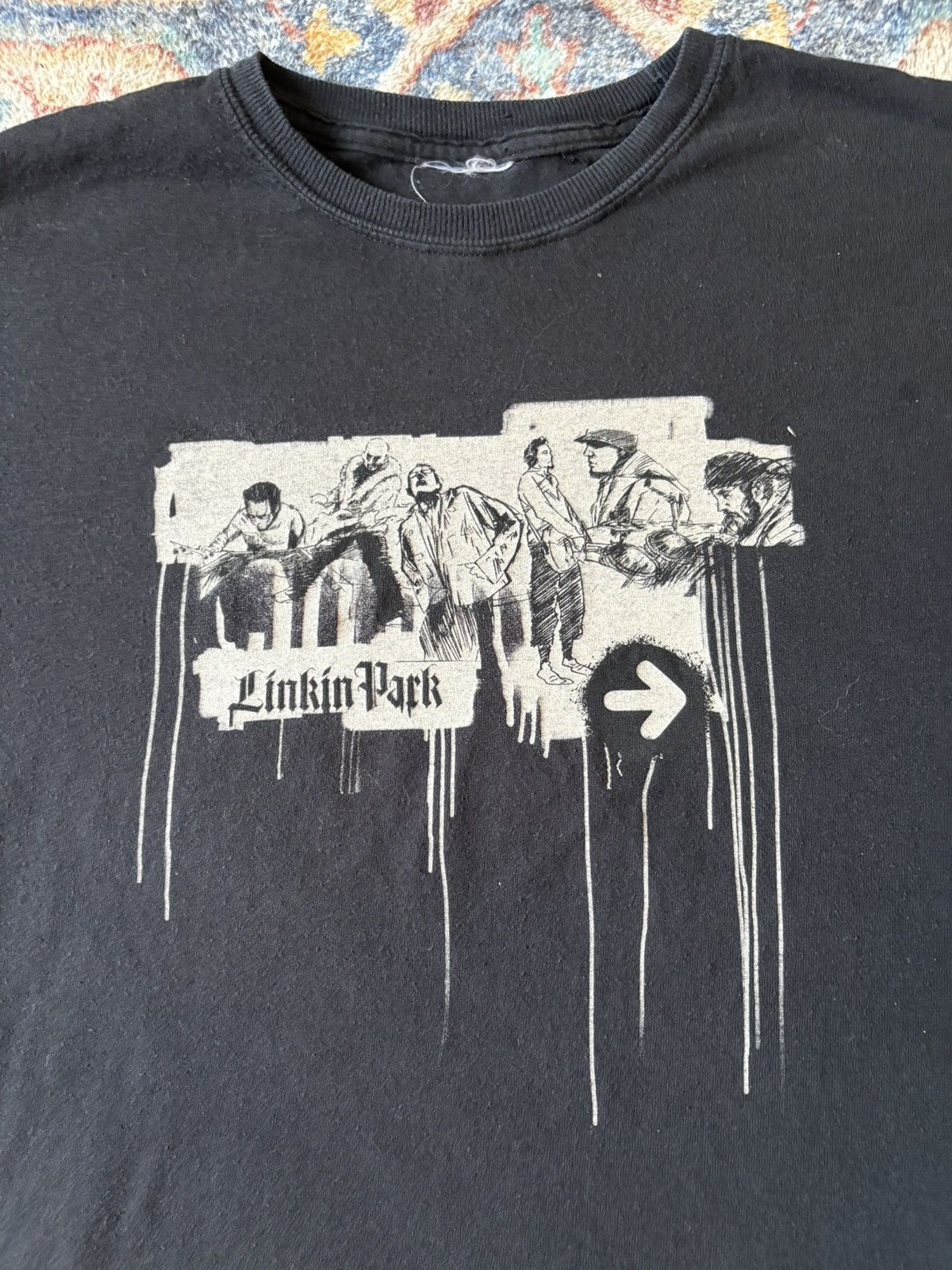 Vintage Vintage Linkin Park Band T-shirt Large Size US L / EU 52-54 / 3 - 4 Thumbnail