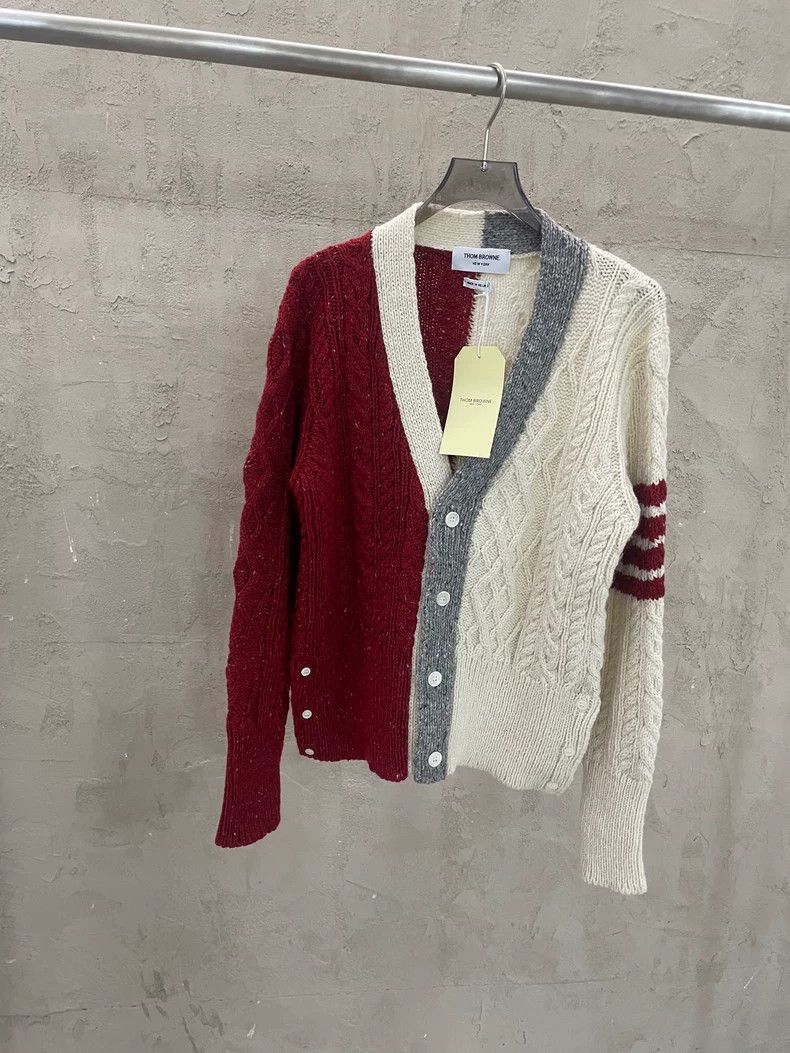 Thom Browne Thom Browne Wool horse hair sweater Size US S / EU 44-46 / 1 - 1 Thumbnail