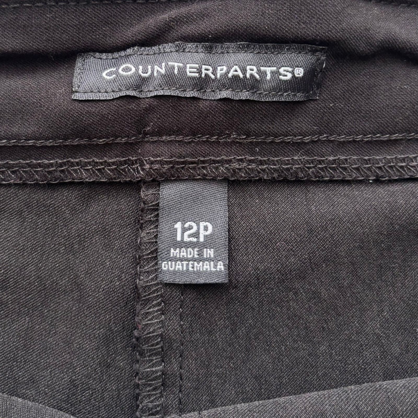 Other Counterparts Black Ankle Pants Size 12P Size 34" / US 12 / IT 48 - 9 Thumbnail