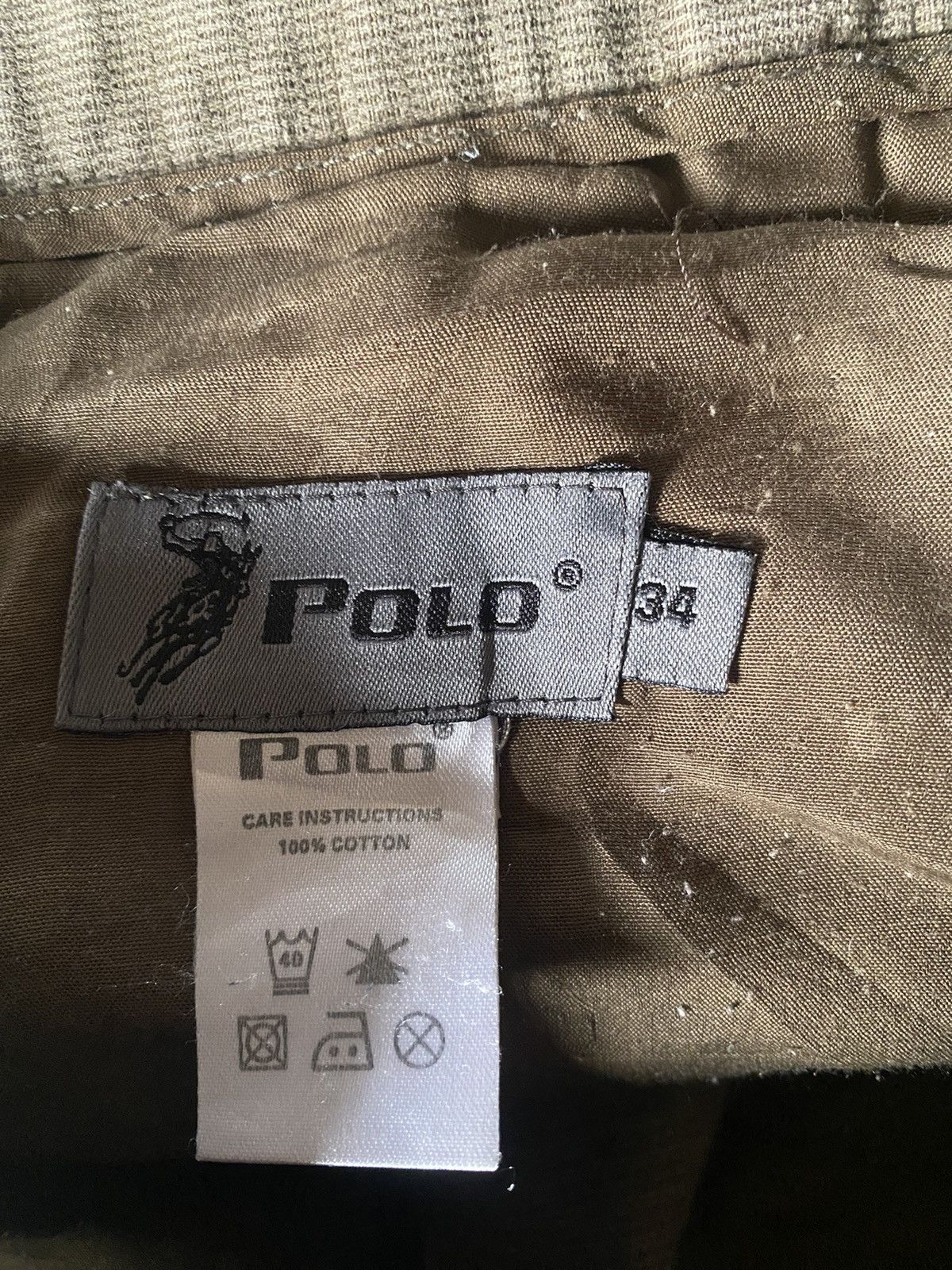 Polo Ralph Lauren × U.S. Polo Assn. × Vintage Vintage Polo Distressed Casual Pant Size US 34 / EU 50 - 9 Thumbnail