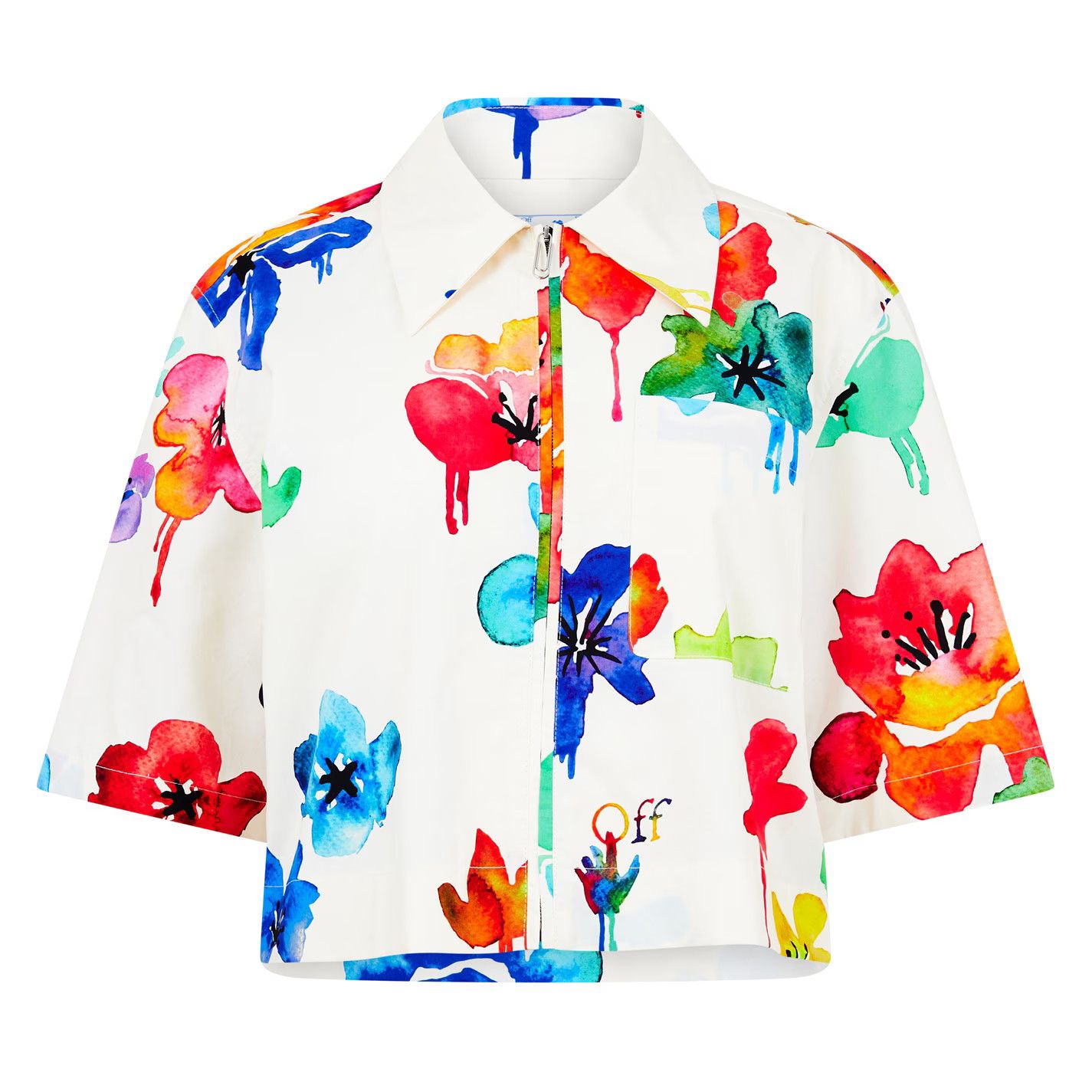 Off-White o1g2r1mq0125 Shirt in Multicolor Size S / US 4 / IT 40 - 1 Thumbnail