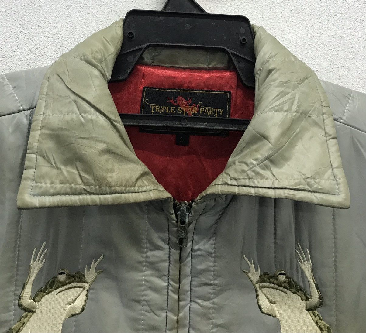 Japanese Brand × Vintage Vintage Triple Star Party Powerd By Sanmaruichi Jacket Size US L / EU 52-54 / 3 - 6 Thumbnail