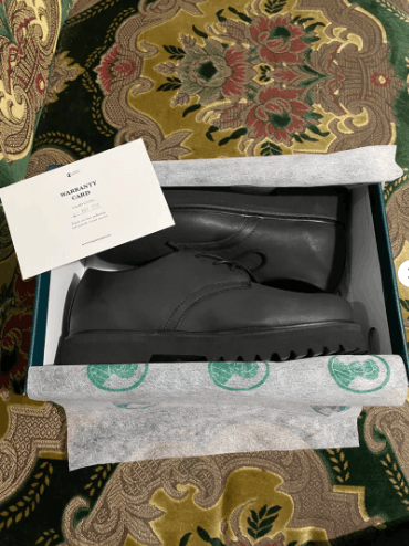 Leather × Simple Shoes Moss Derby Black Chunky Leather Size US 11 / EU 44 - 5 Thumbnail