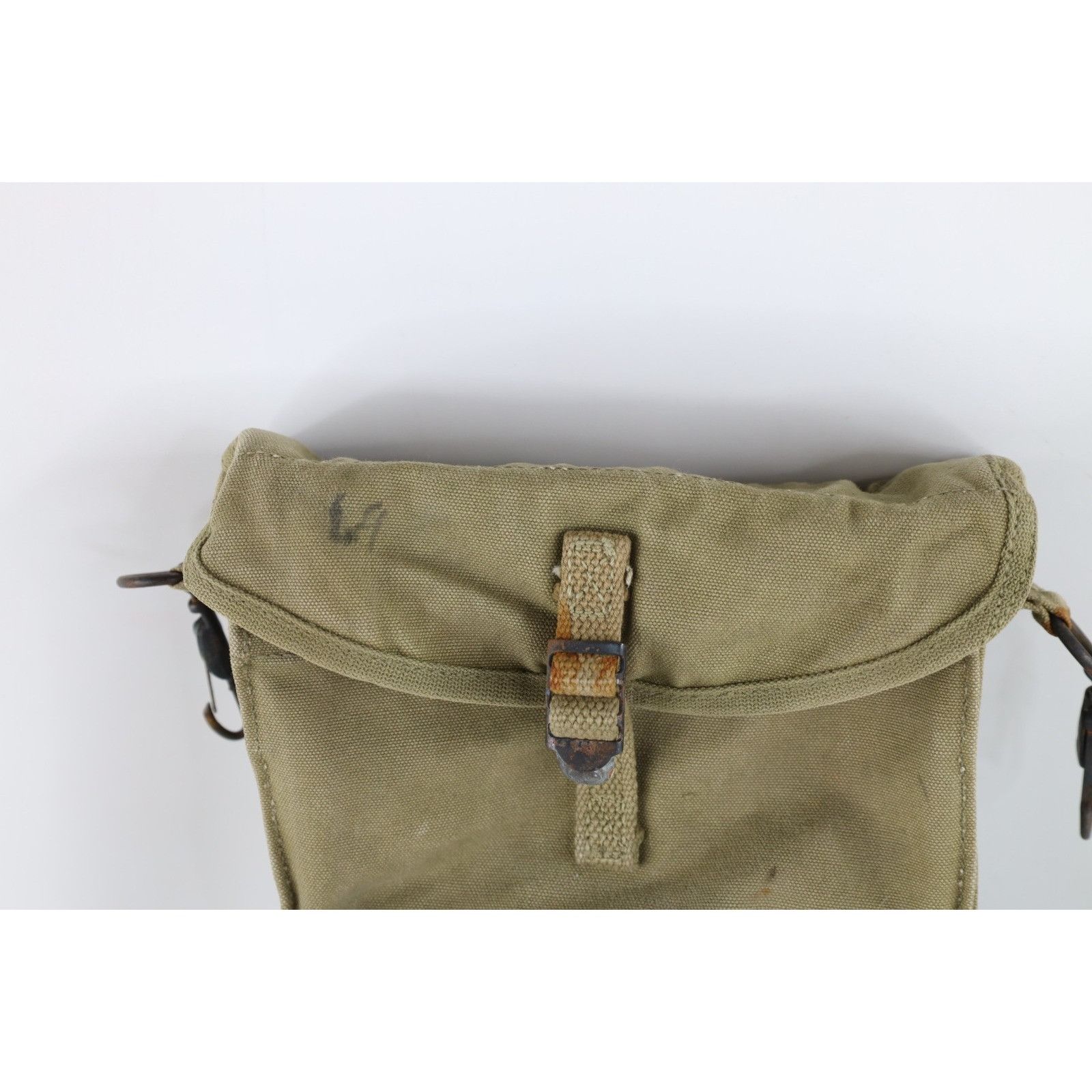 Vintage Vintage 40s World War II Medic Paratrooper Pouch Canvas Bag Size ONE SIZE - 2 Thumbnail