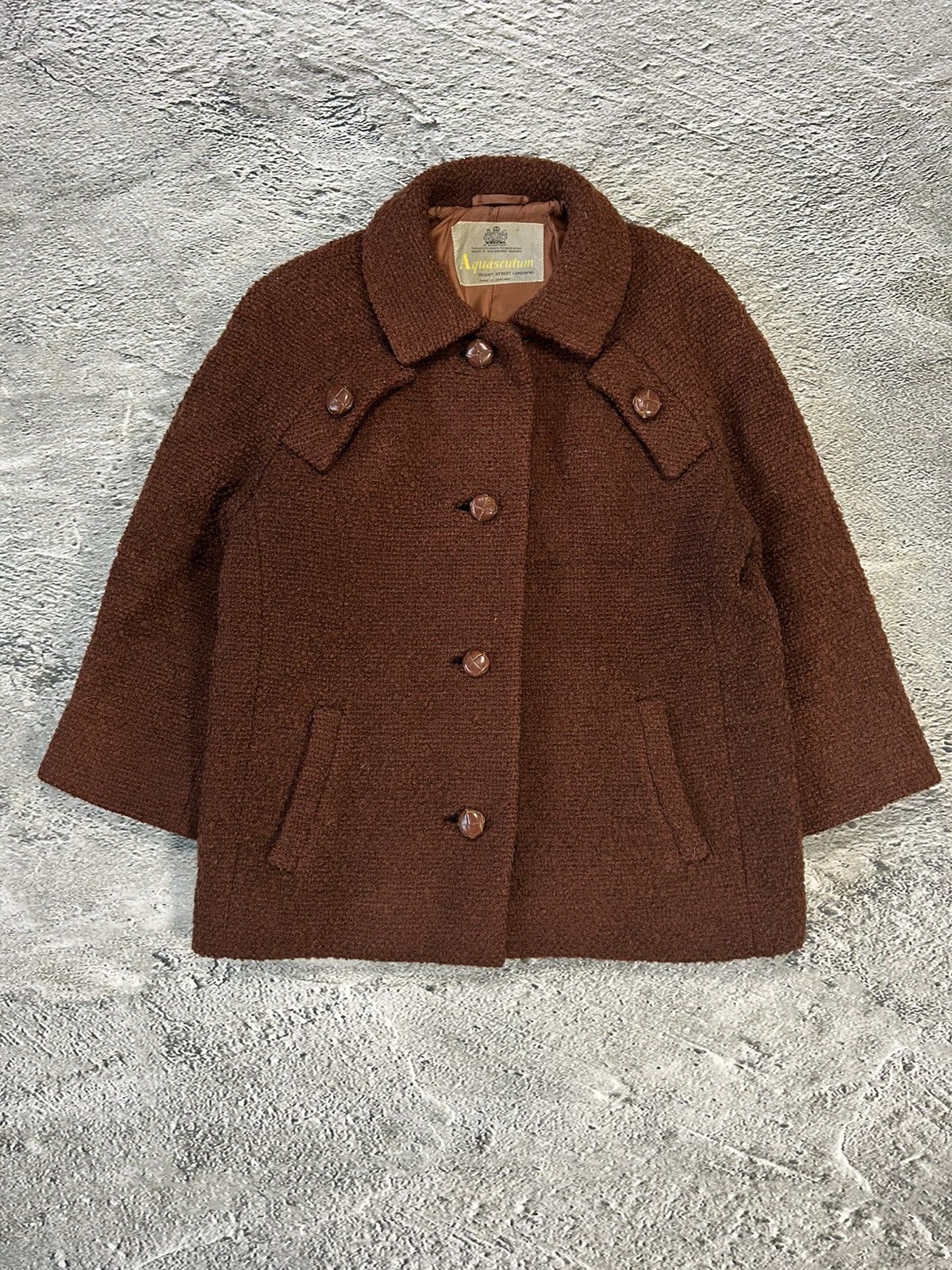 Aquascutum × Vintage Aquascutum vintage brown jacket Size US XL / EU 56 / 4 - 3 Thumbnail