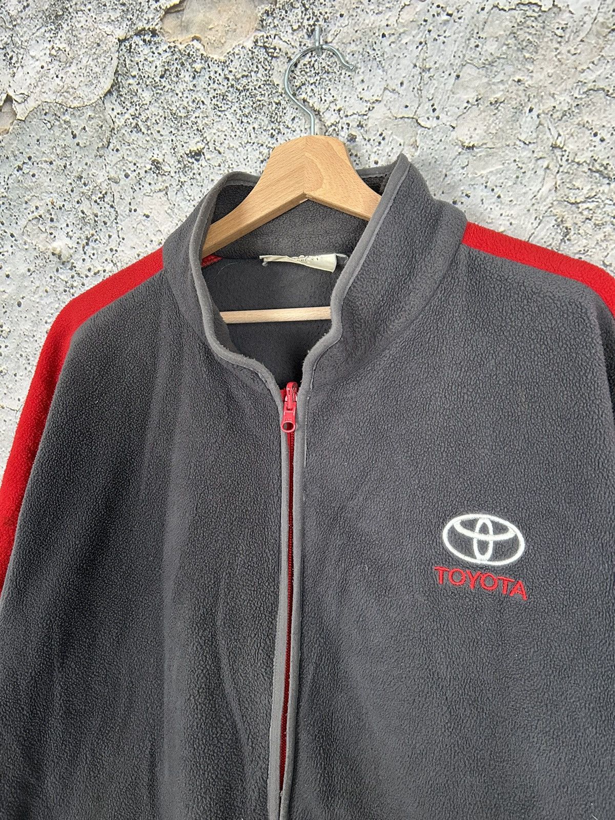 Other Vintage Toyota Racing Fleece Sweatshirt Hype Automobile Size US L / EU 52-54 / 3 - 3 Thumbnail