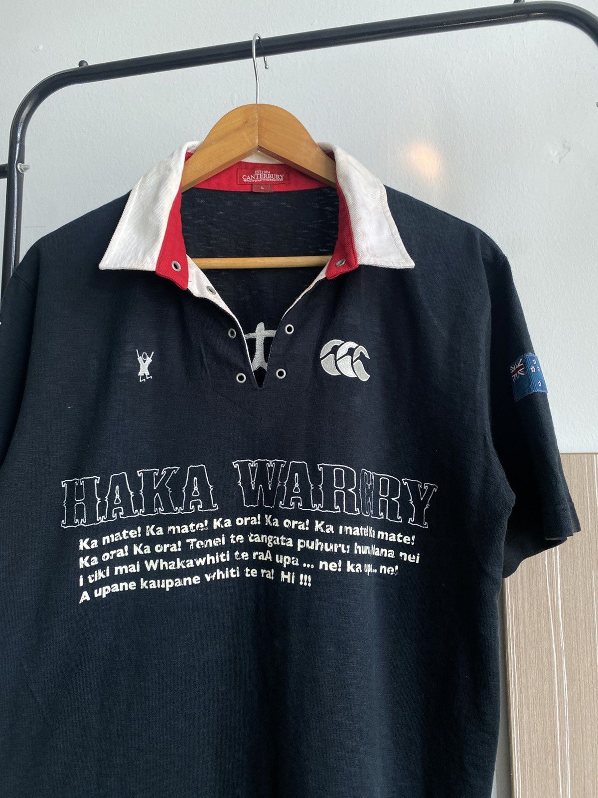 Canterbury of New Zealand Vintage FADED Canterbury New Zealand Spellout WarCry 🔥 Size US L / EU 52-54 / 3 - 1 Thumbnail