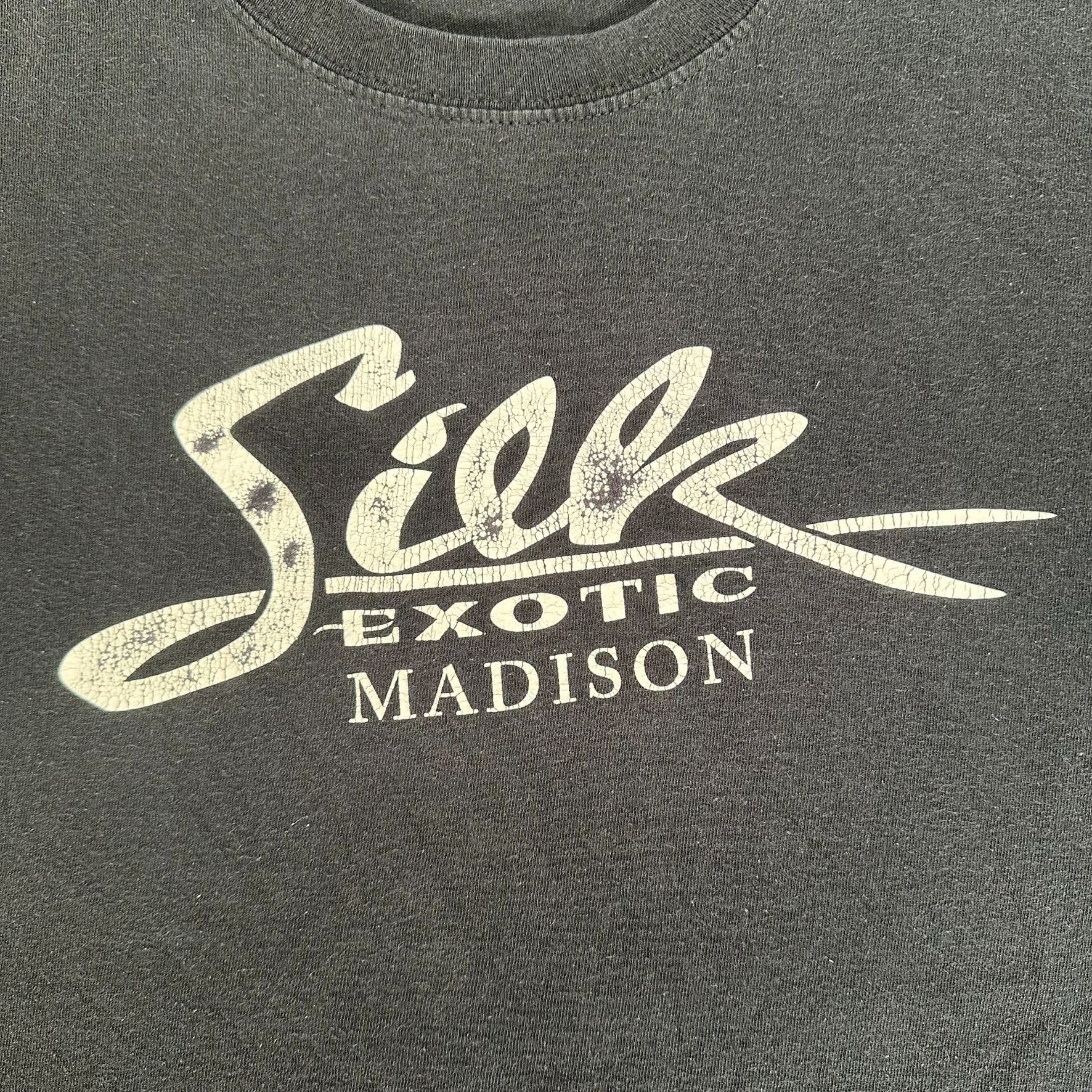 Vintage Vintage Y2K Madison Wisconsin Strip Club T-Shirt Boxy Faded Size US XL / EU 56 / 4 - 3 Thumbnail