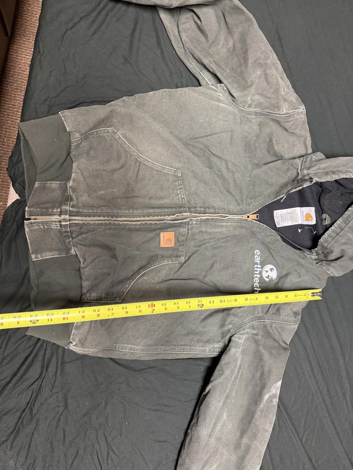 Carhartt Carhart hooded jacket green medium Size US M / EU 48-50 / 2 - 3 Thumbnail
