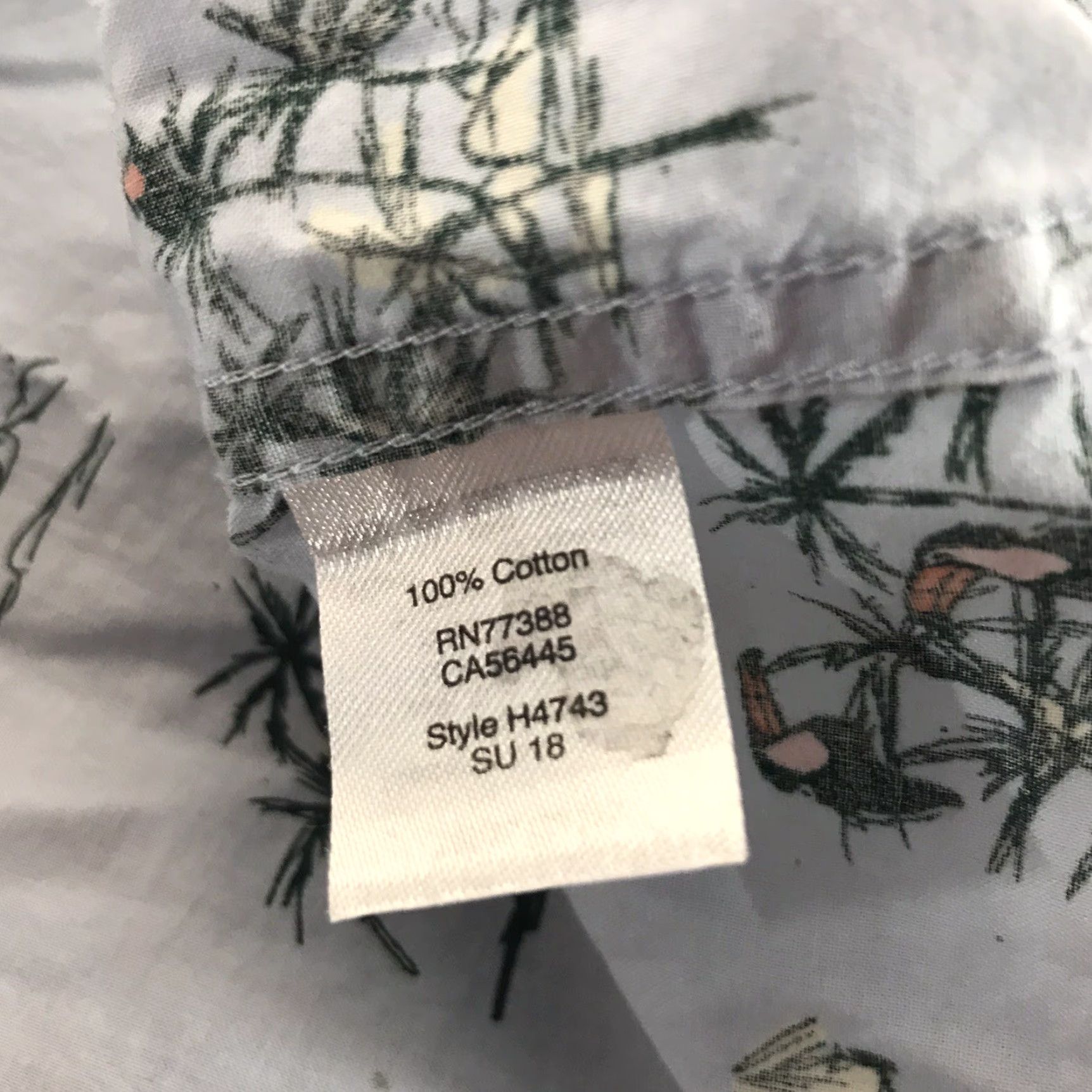 J.Crew J.CREW Multicolor Island Button-Up Shirt Mens XL Short Sleeve Lightweight Casual Size US XL / EU 56 / 4 - 5 Thumbnail