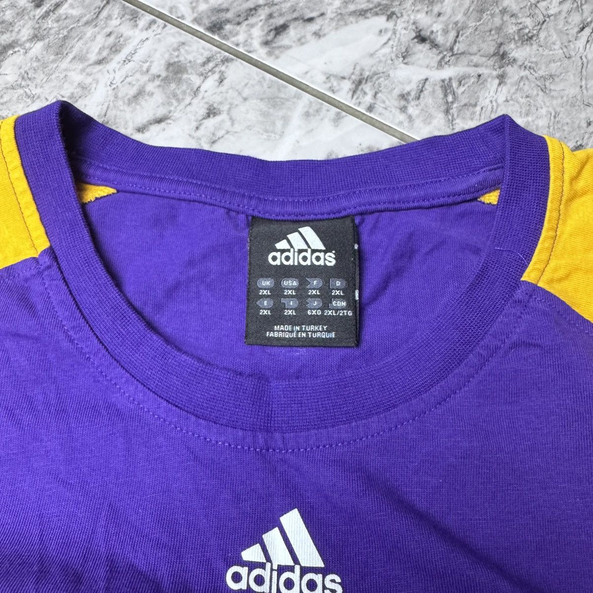 Adidas × NBA Rare Kobe Bryant 24 Adidas NBA LA Lakers Size US XXL / EU 58 / 5 - 4 Thumbnail