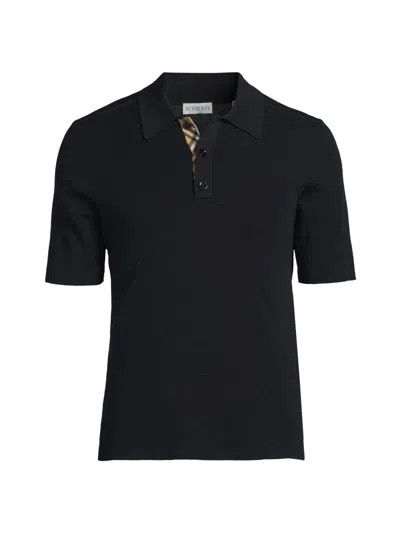 Burberry o1w1db10326 Polo Shirt in Black Size US L / EU 52-54 / 3 - 1 Thumbnail